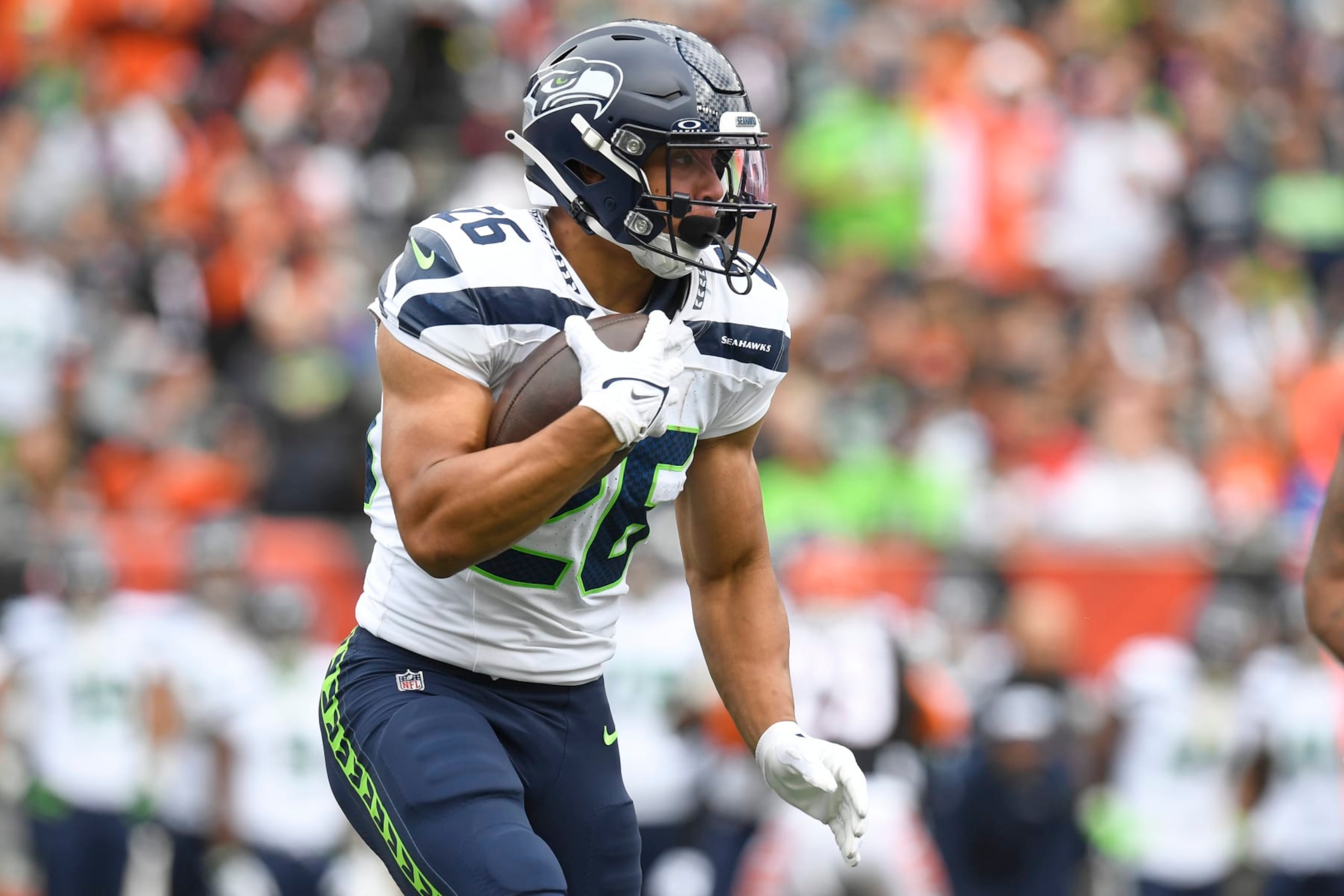 Seahawks RB Zach Charbonnet Seahawks RB Zach Charbonnet