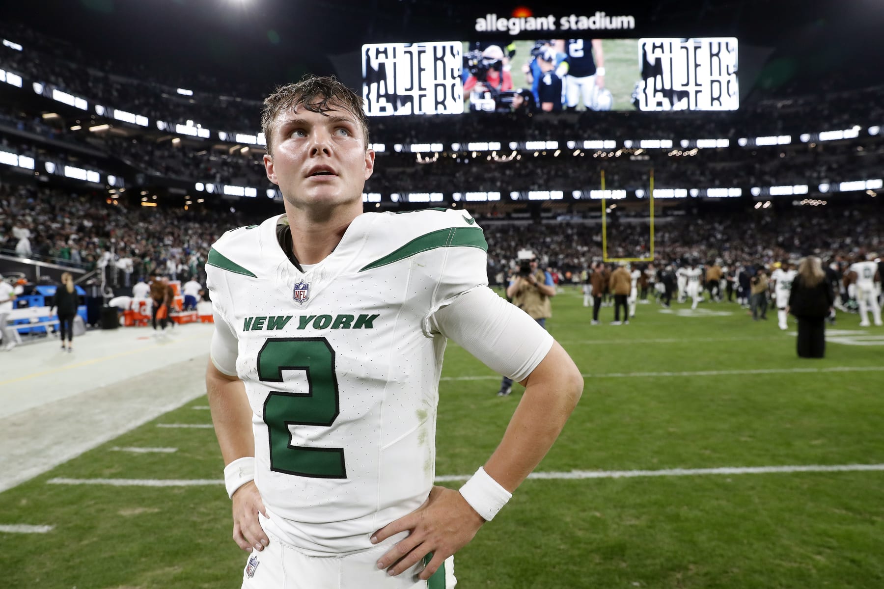Jets QB Zach Wilson
