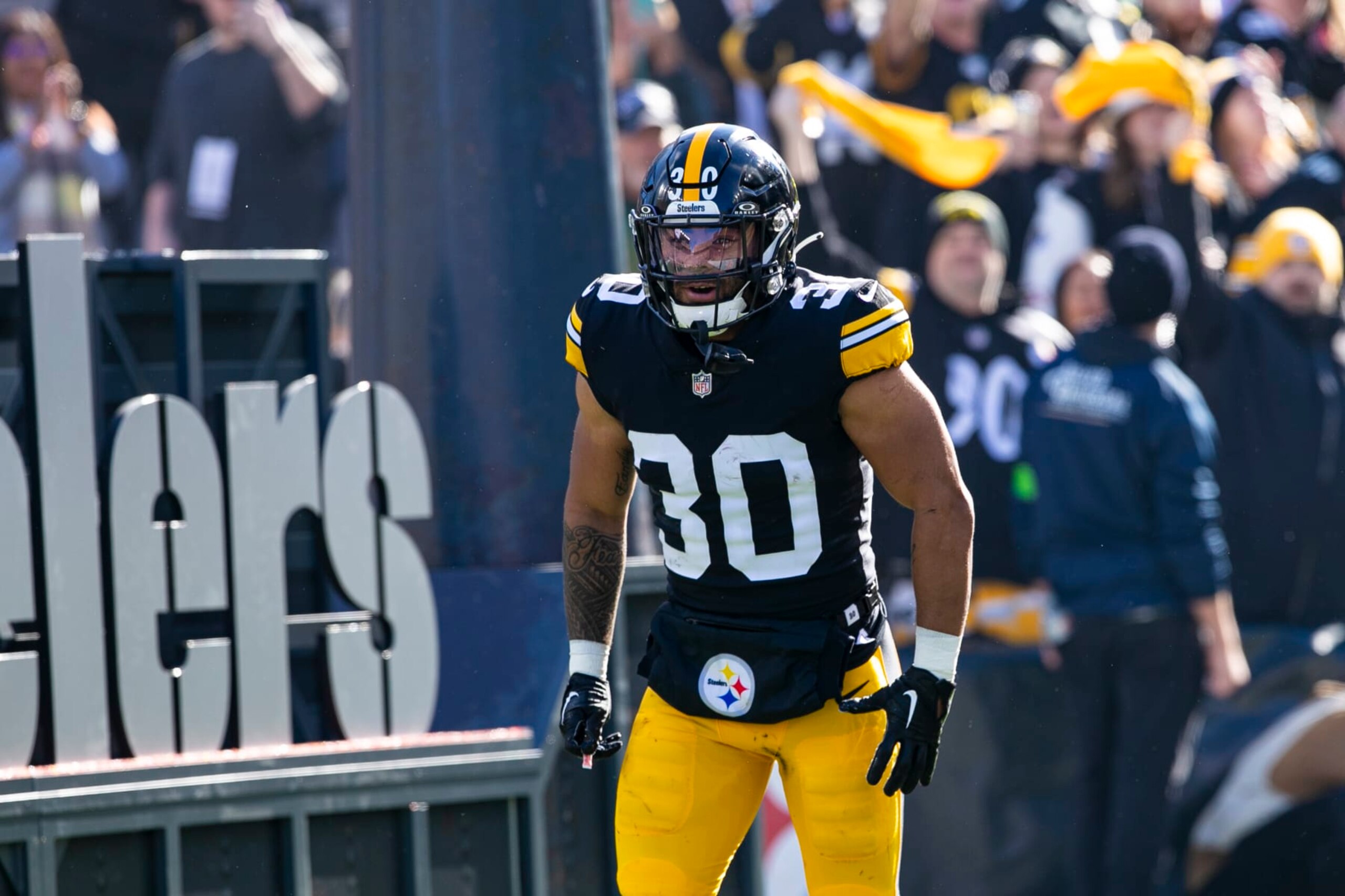 Steelers RB Jaylen Warren Steelers RB Jaylen Warren
