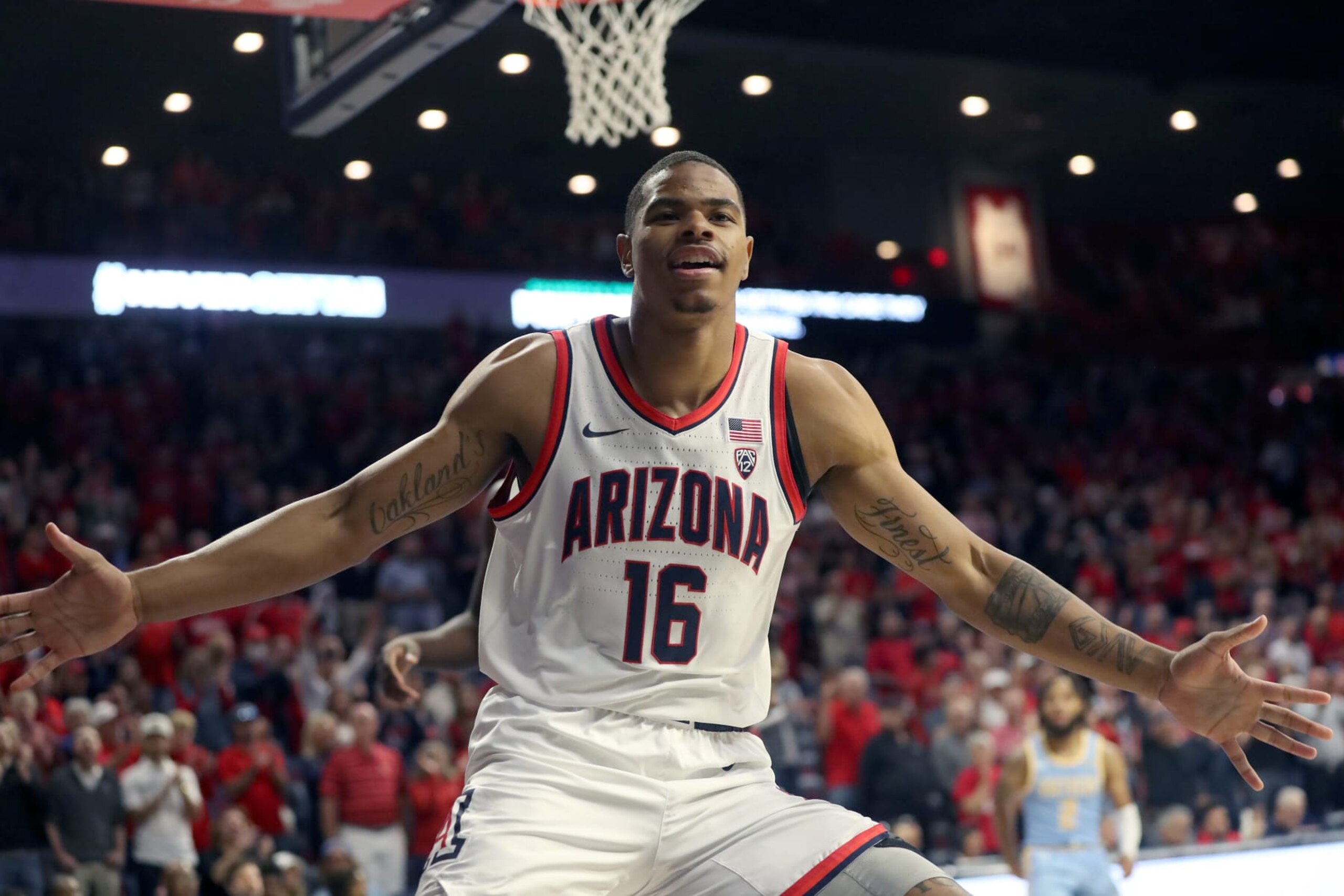 Arizona's Keshad Johnson