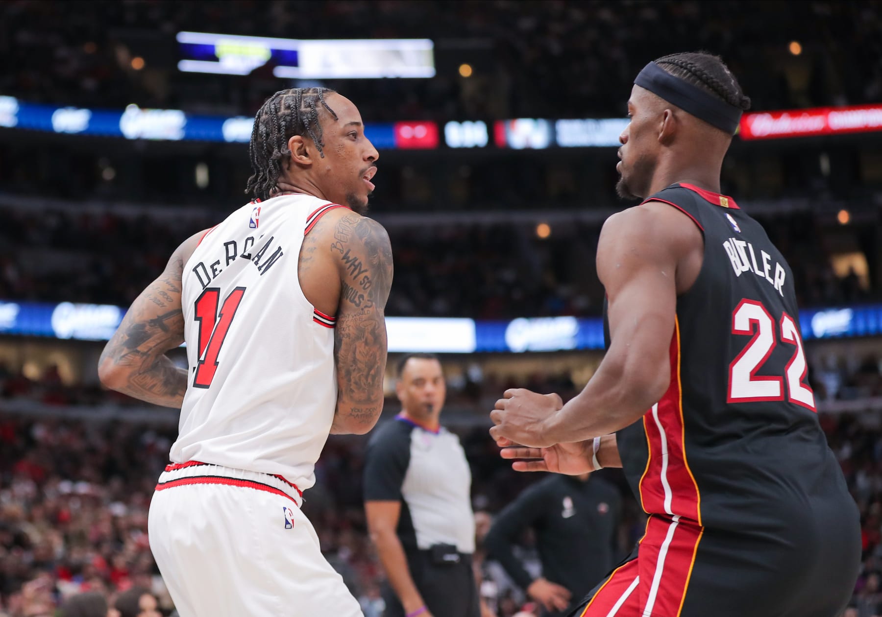 DeMar DeRozan and Jimmy Butler