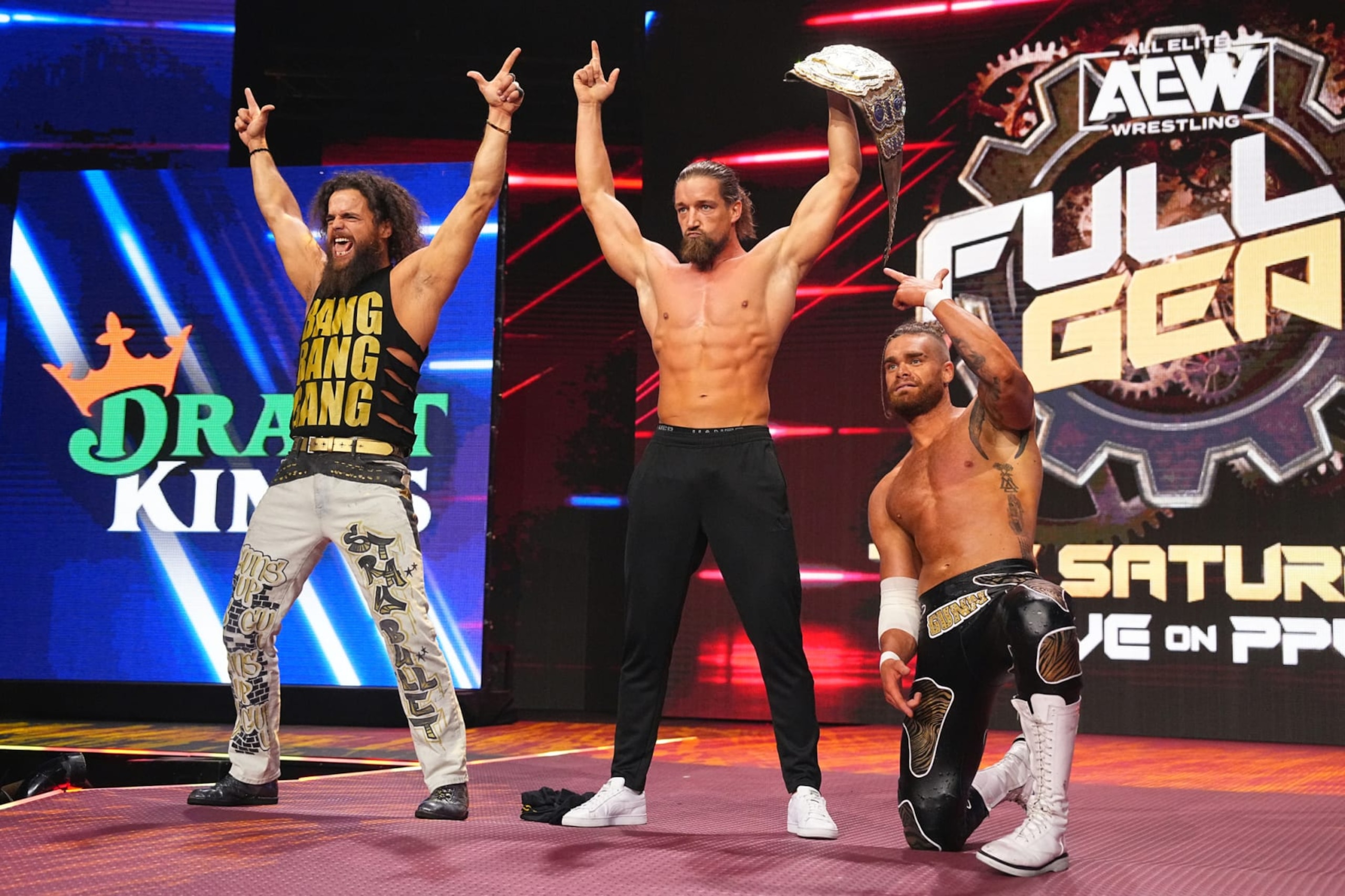 Bullet Club Gold (Juice Robinson, Jay White and Colten Gunn) Bullet Club Gold (Juice Robinson, Jay White and Colten Gunn)