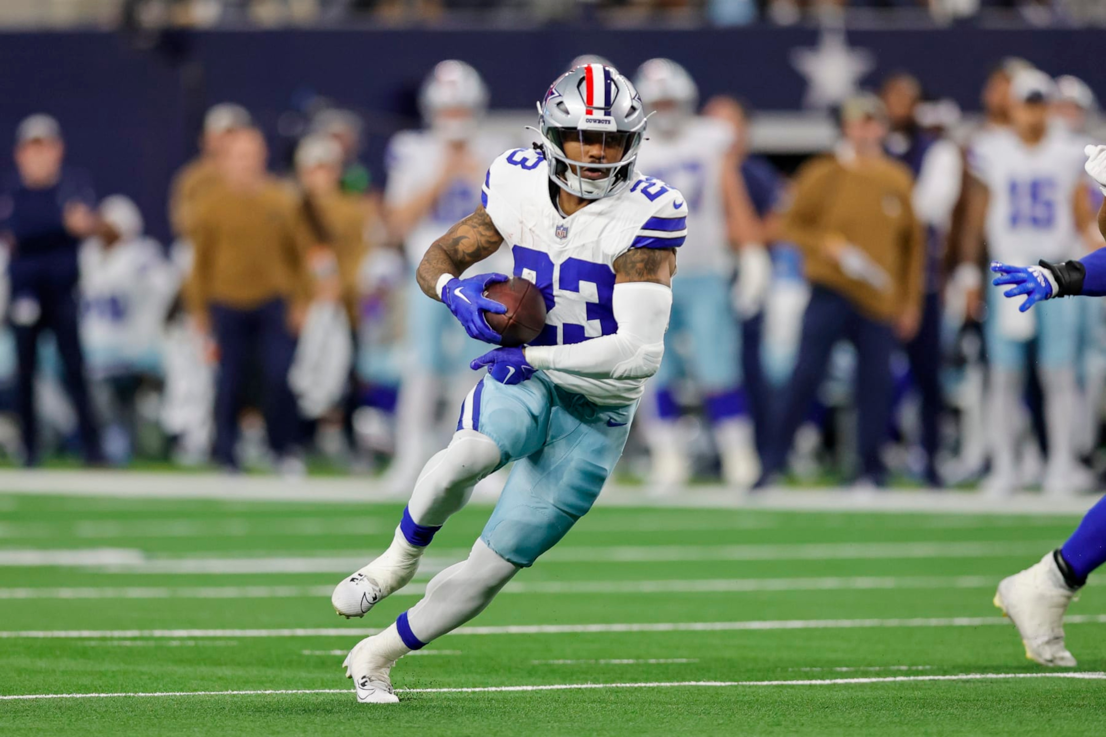 Cowboys RB Rico Dowdle Cowboys RB Rico Dowdle