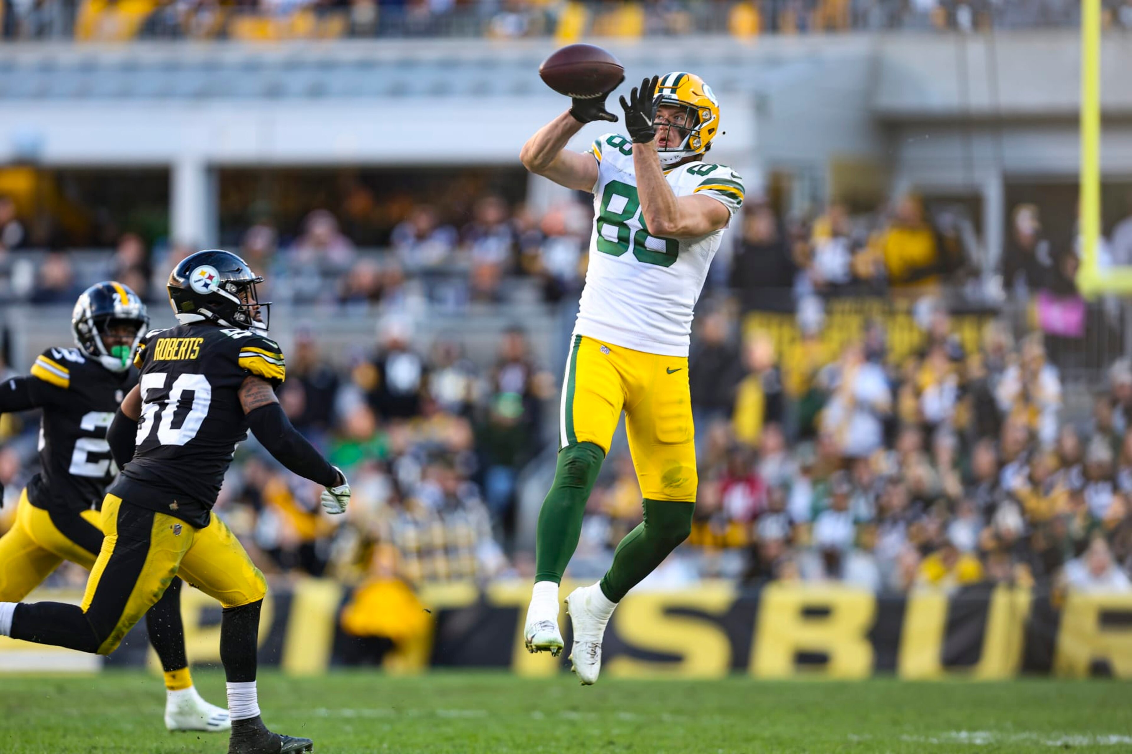 Packers TE Luke Musgrave Packers TE Luke Musgrave