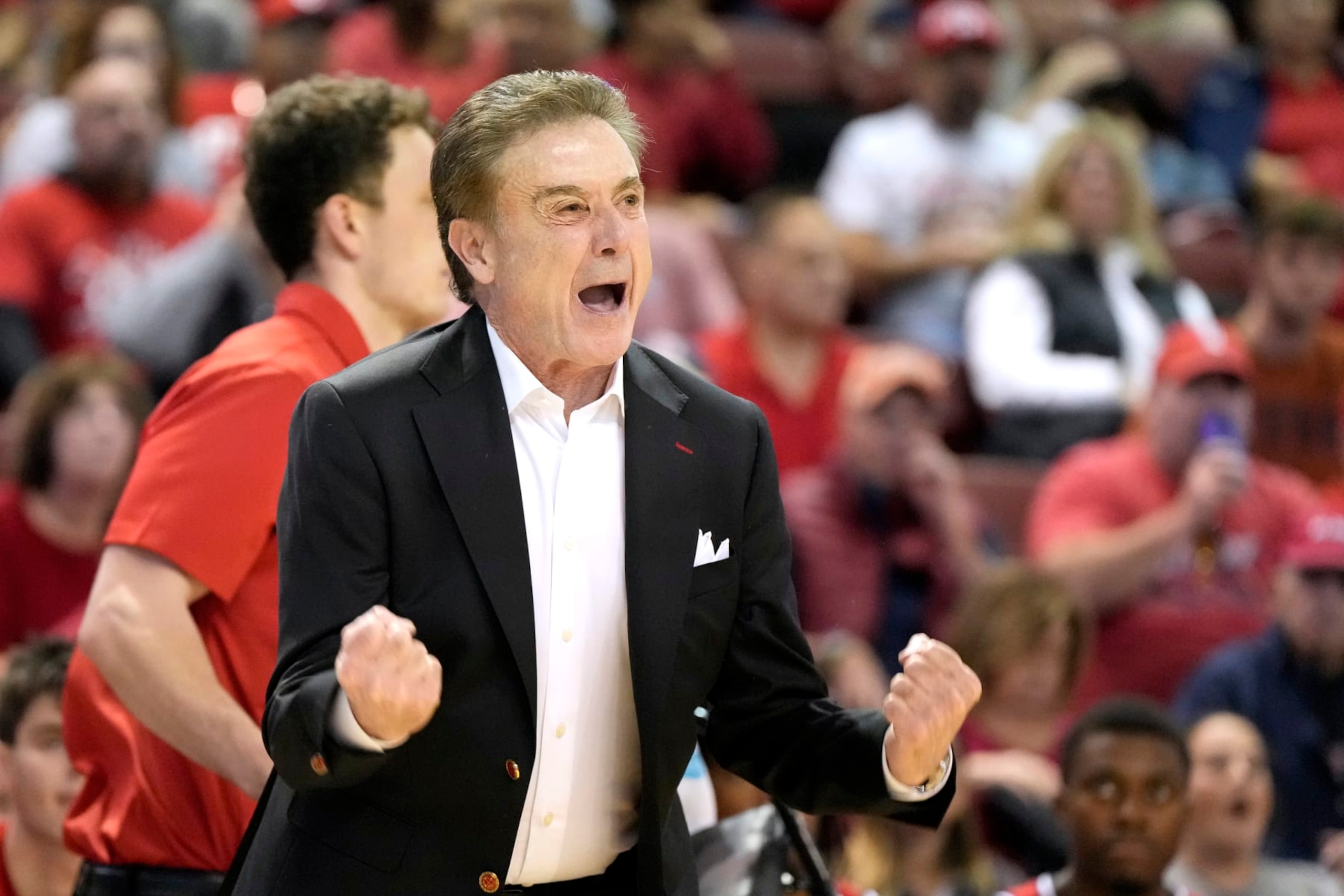 St. John's head coach Rick Pitino