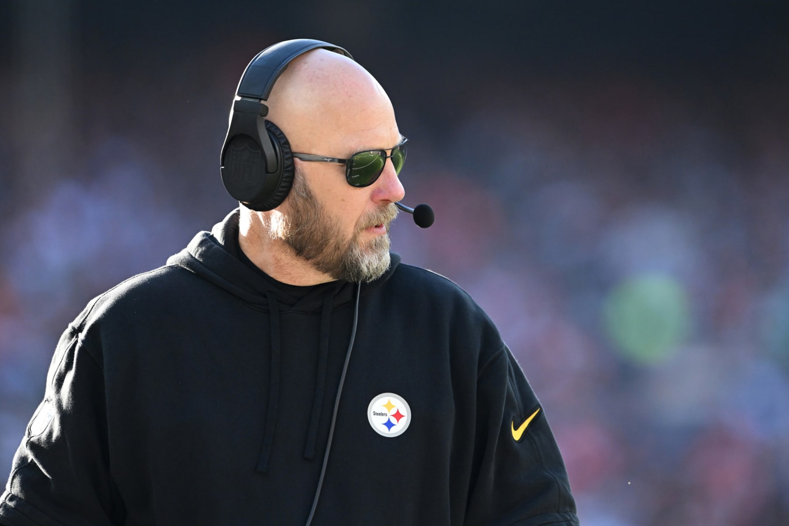 Steelers offensive coordinator Matt Canada