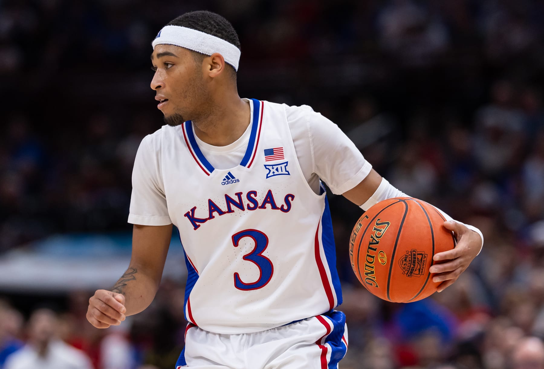 Kansas' Dajuan Harris Jr.