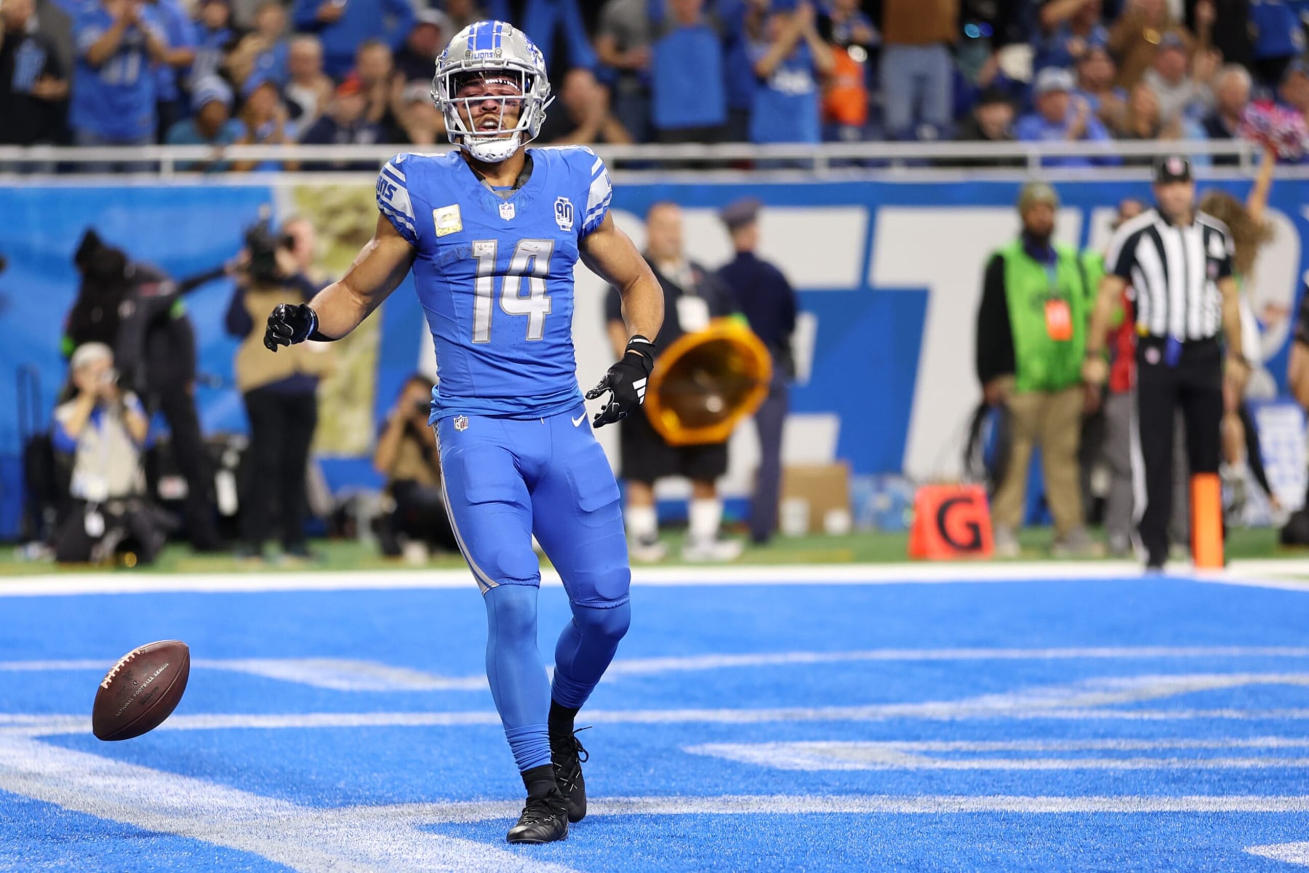 Lions WR Amon-Ra St. Brown