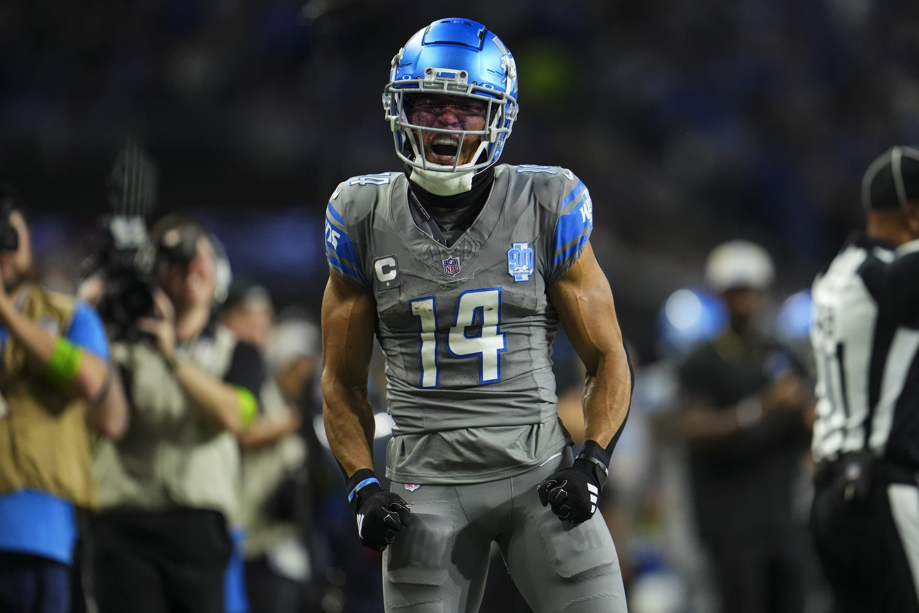 Lions WR Amon-Ra St. Brown