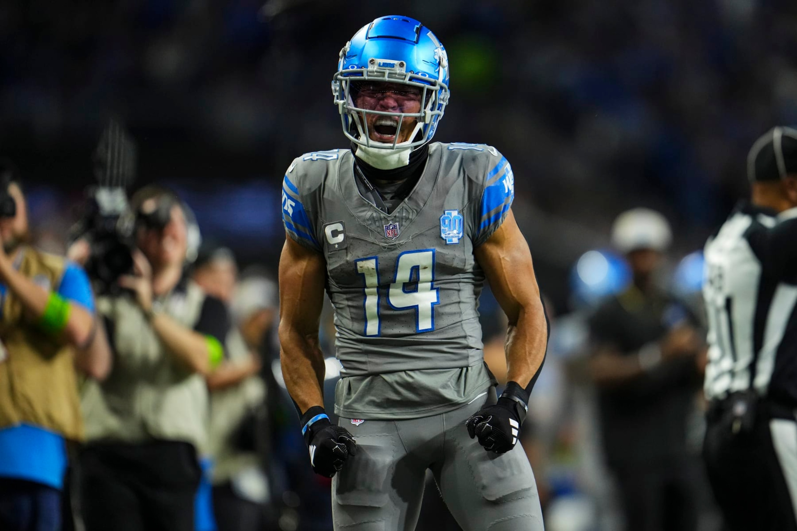 Lions WR Amon-Ra St. Brown