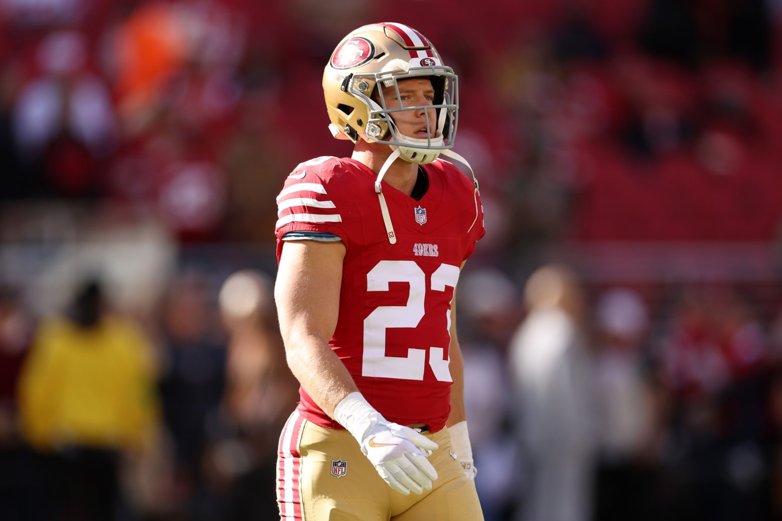 49ers RB Christian McCaffrey