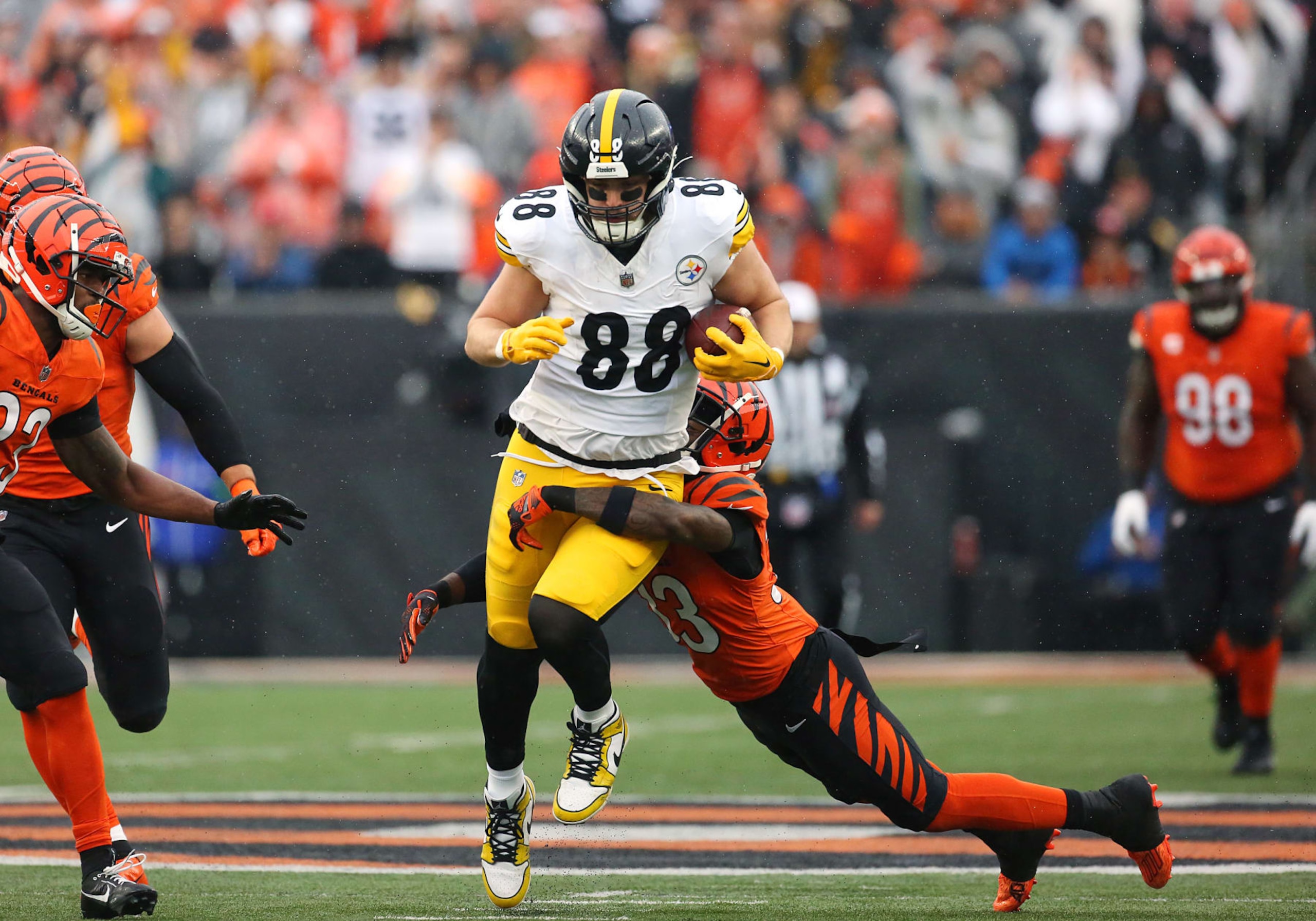 Steelers TE Pat Freiermuth