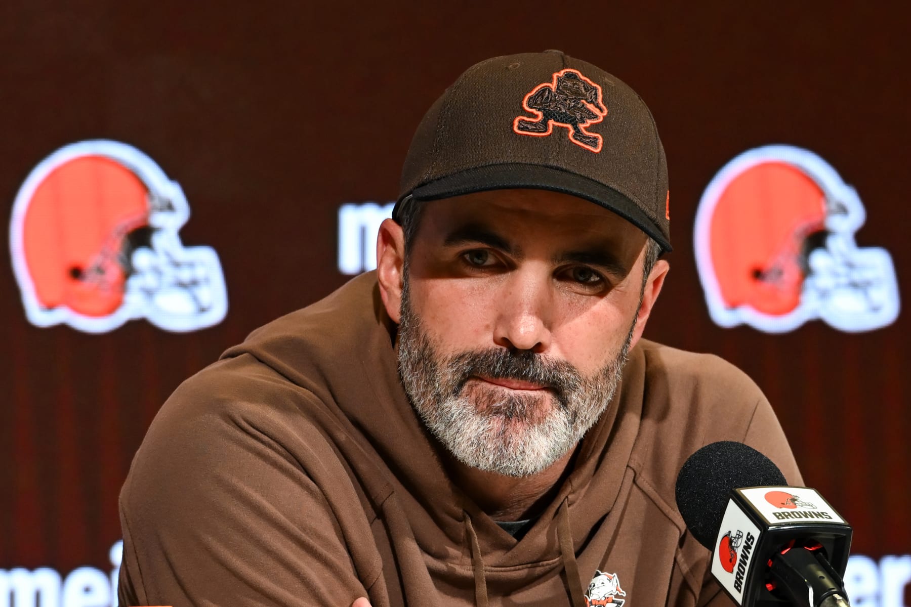 Browns head coach Kevin Stefanski
