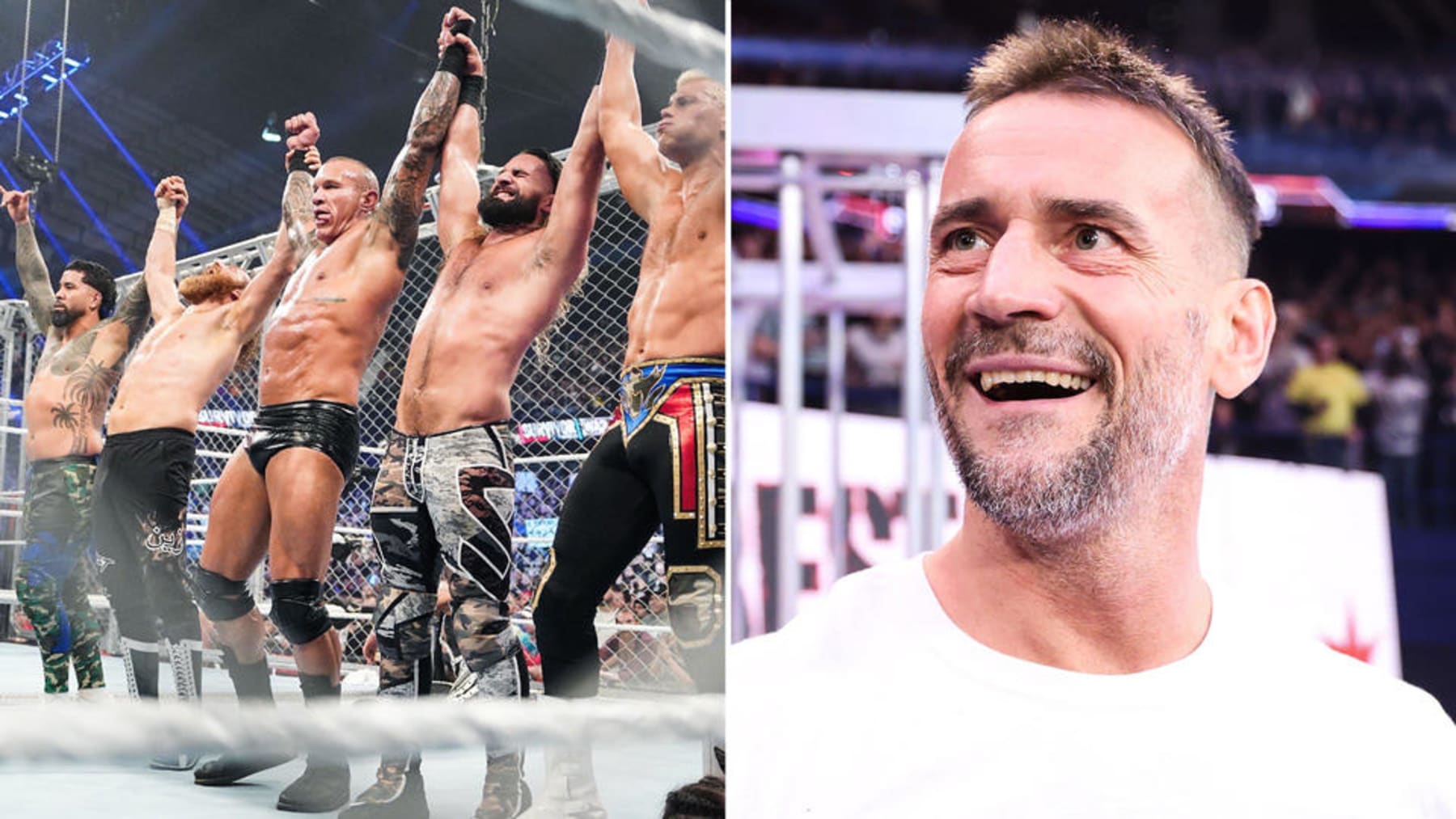 Images from Survivor Series. 