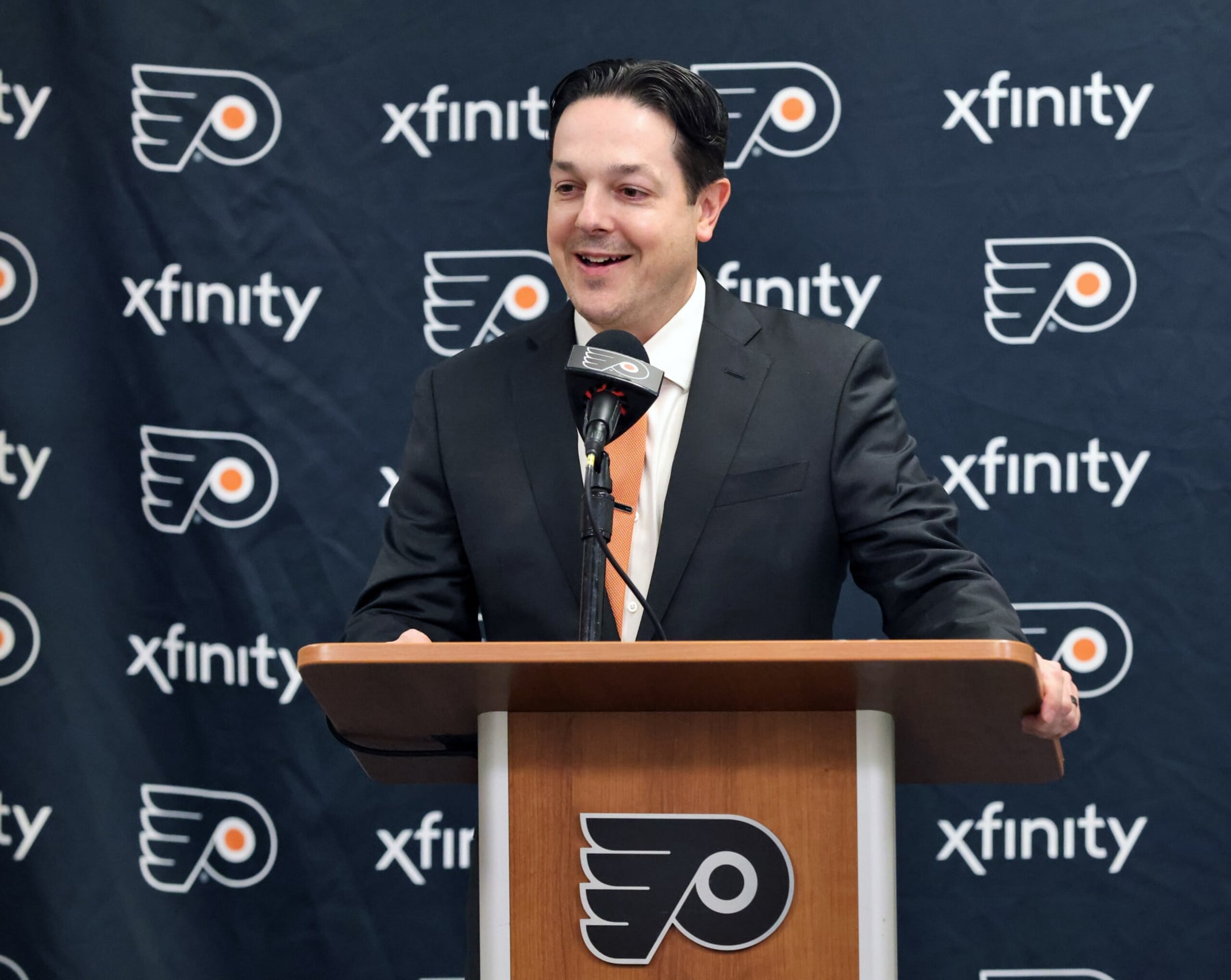 Philadelphia Flyers general manager Daniel Brière