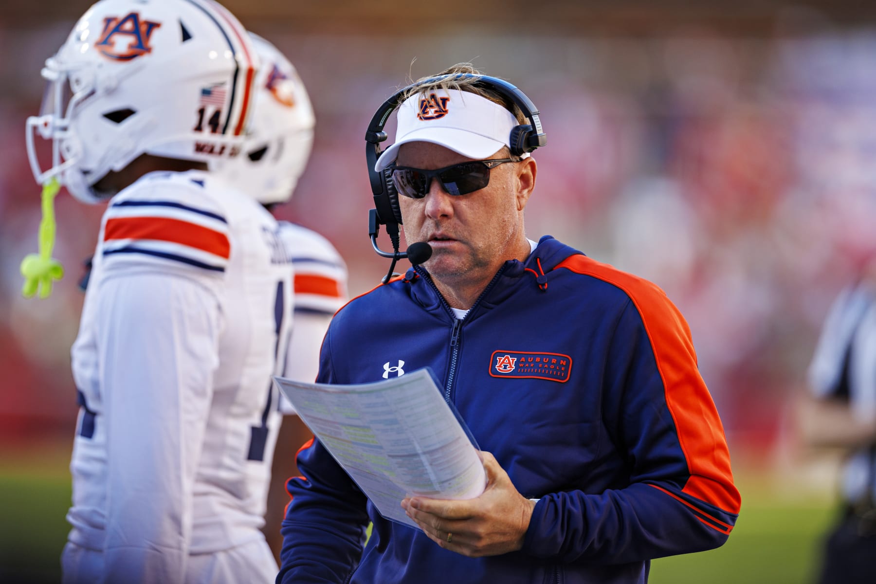 Auburn Tigers head coach Hugh Freeze