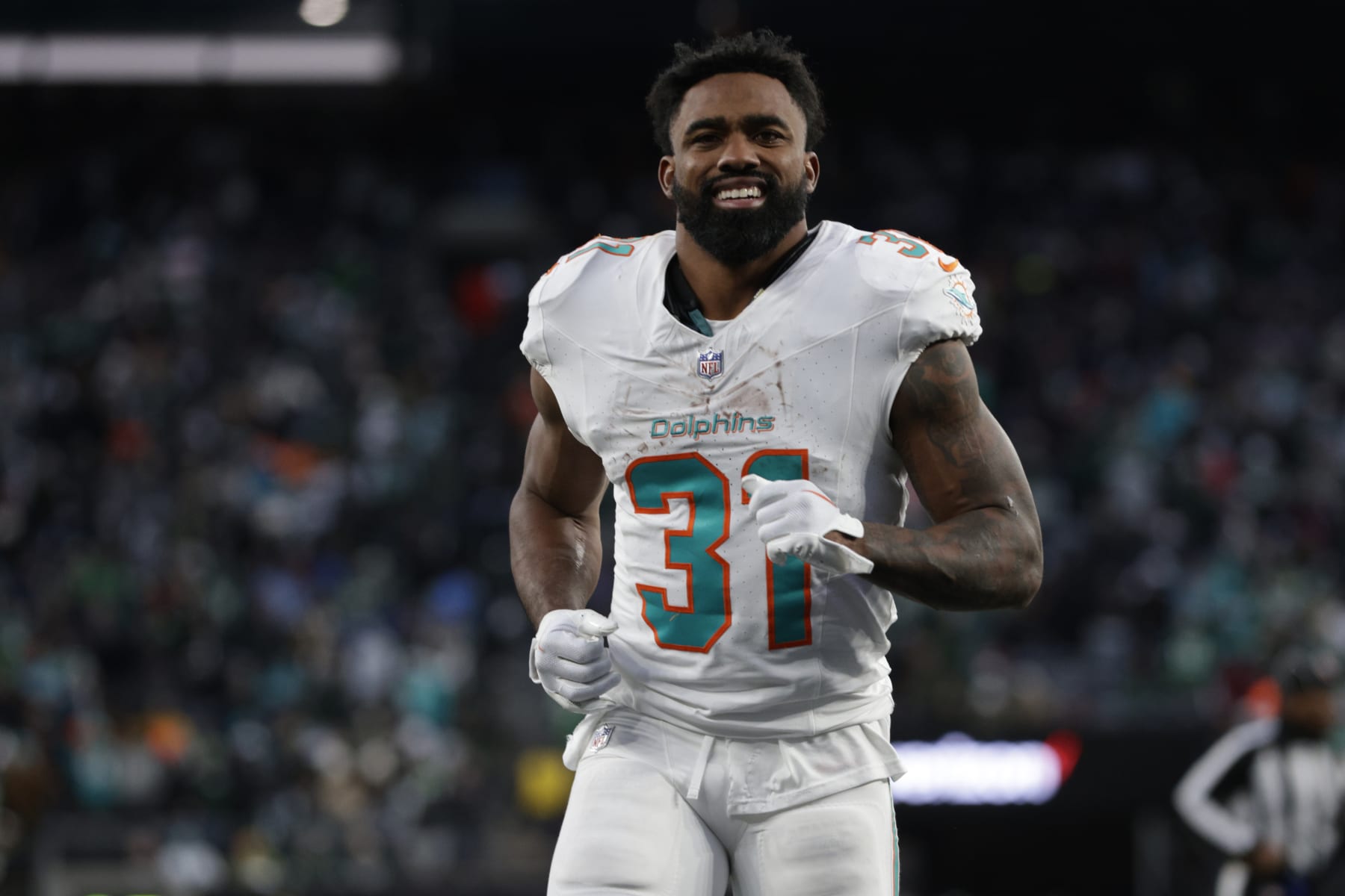 Dolphins RB Raheem Mostert
