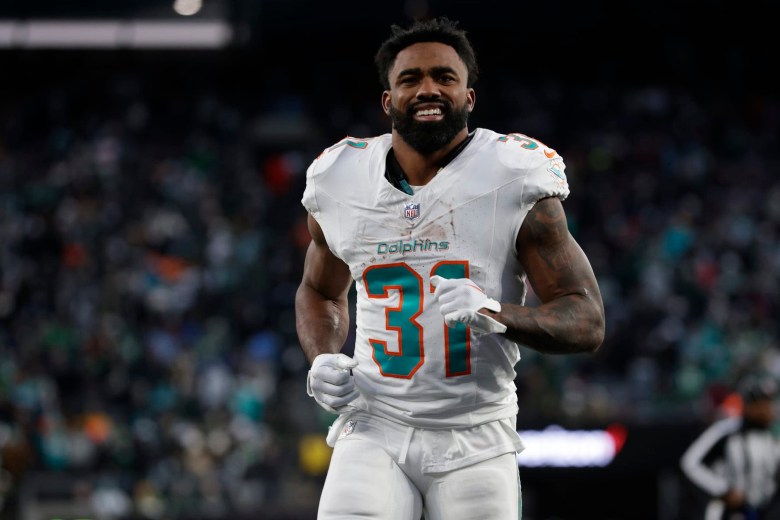Dolphins RB Raheem Mostert Dolphins RB Raheem Mostert