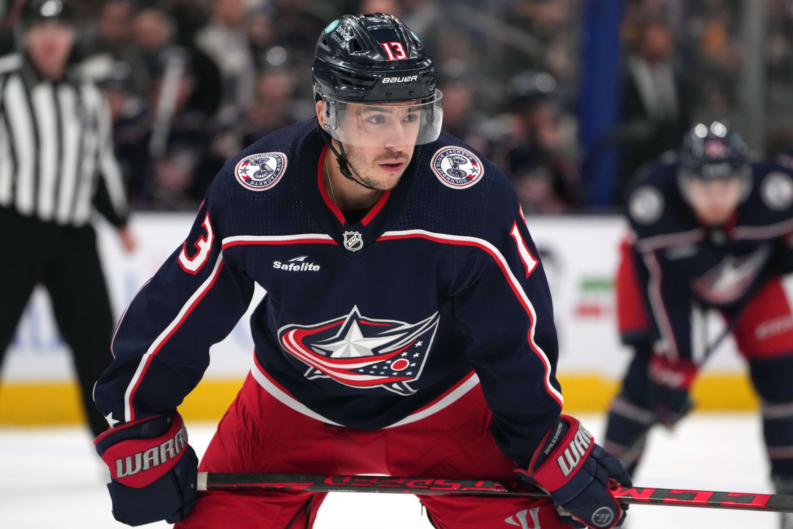Columbus Blue Jackets winger Johnny Gaudreau.