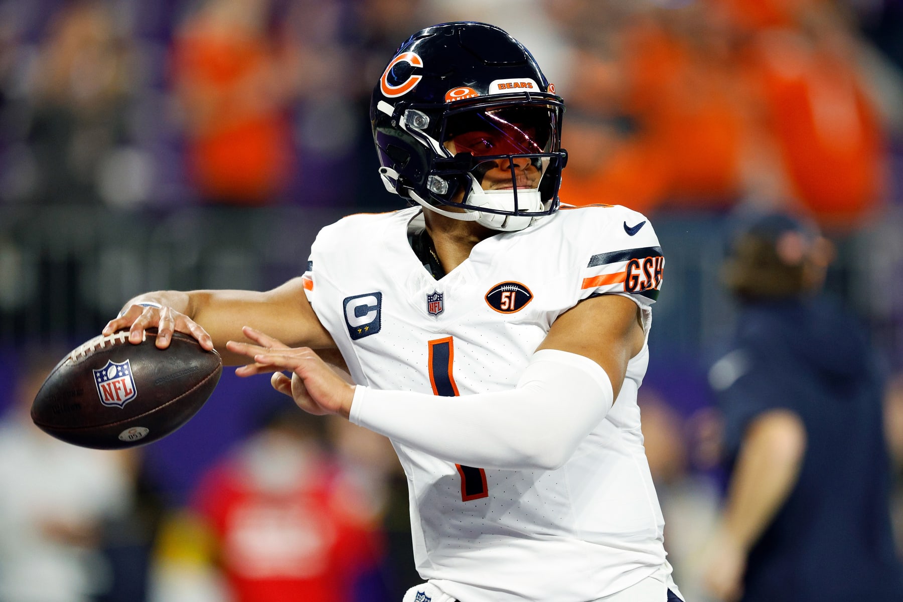 Bears QB Justin Fields