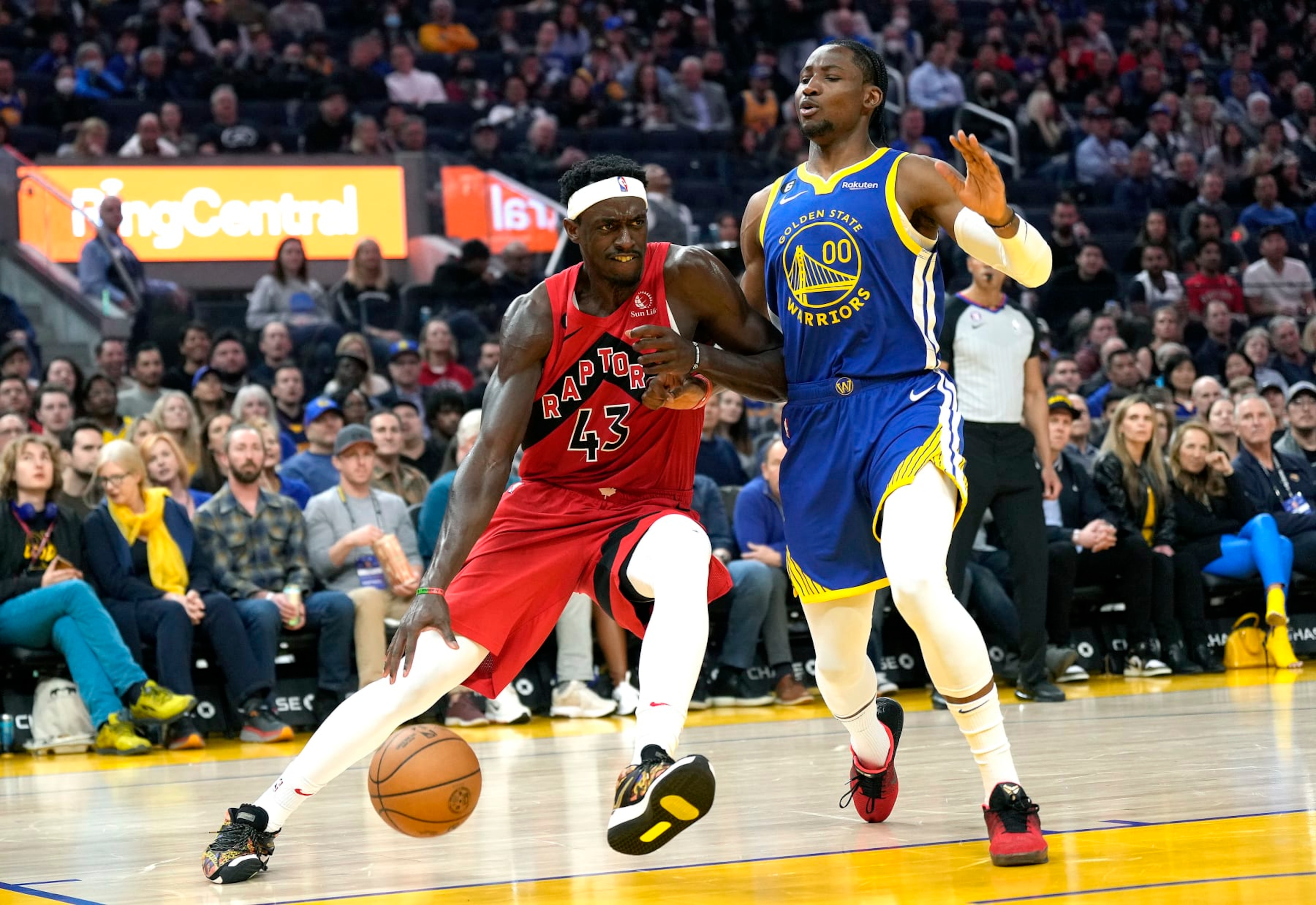 Pascal Siakam and Jonathan Kuminga