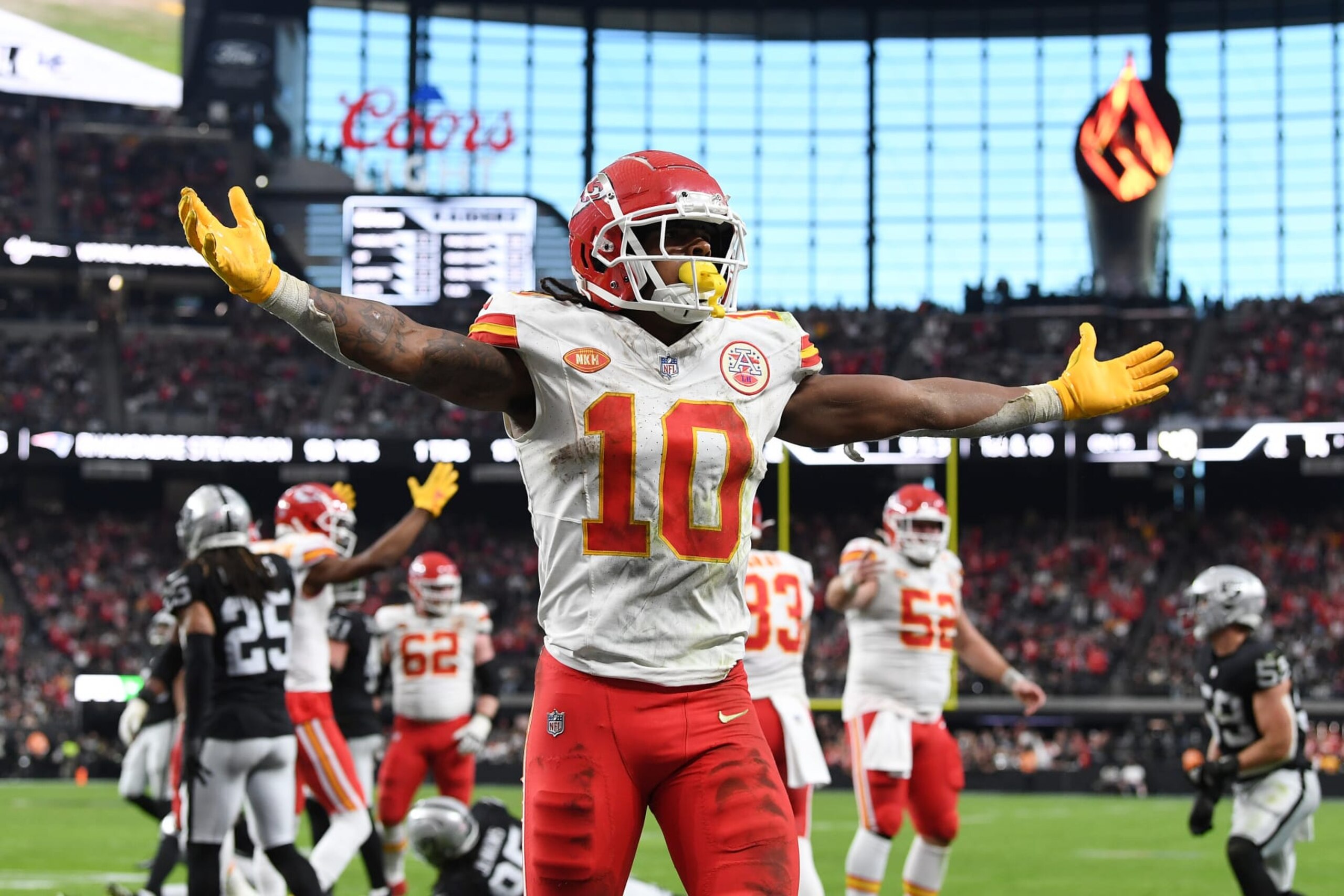 Chiefs RB Isiah Pacheco Chiefs RB Isiah Pacheco