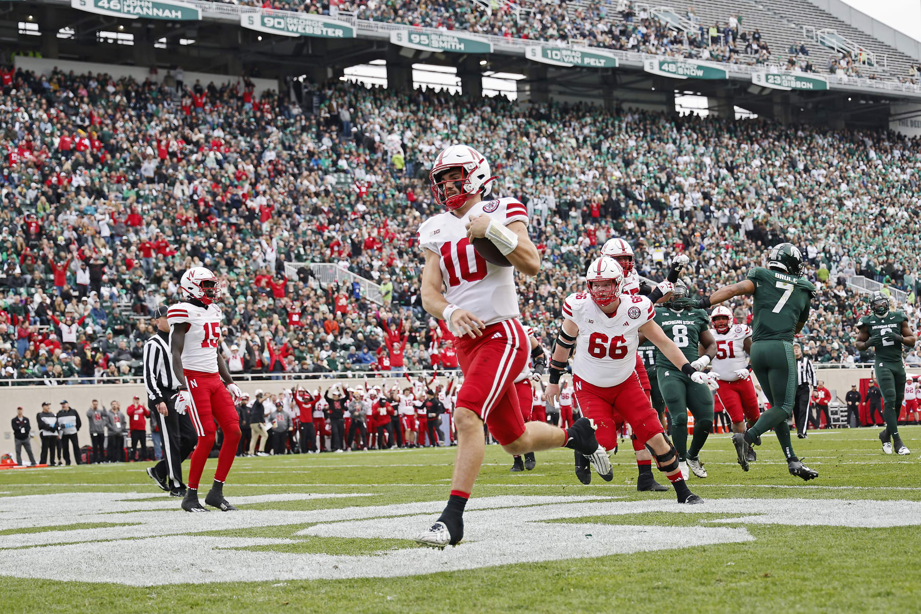 Nebraska QB Heinrich Haarberg