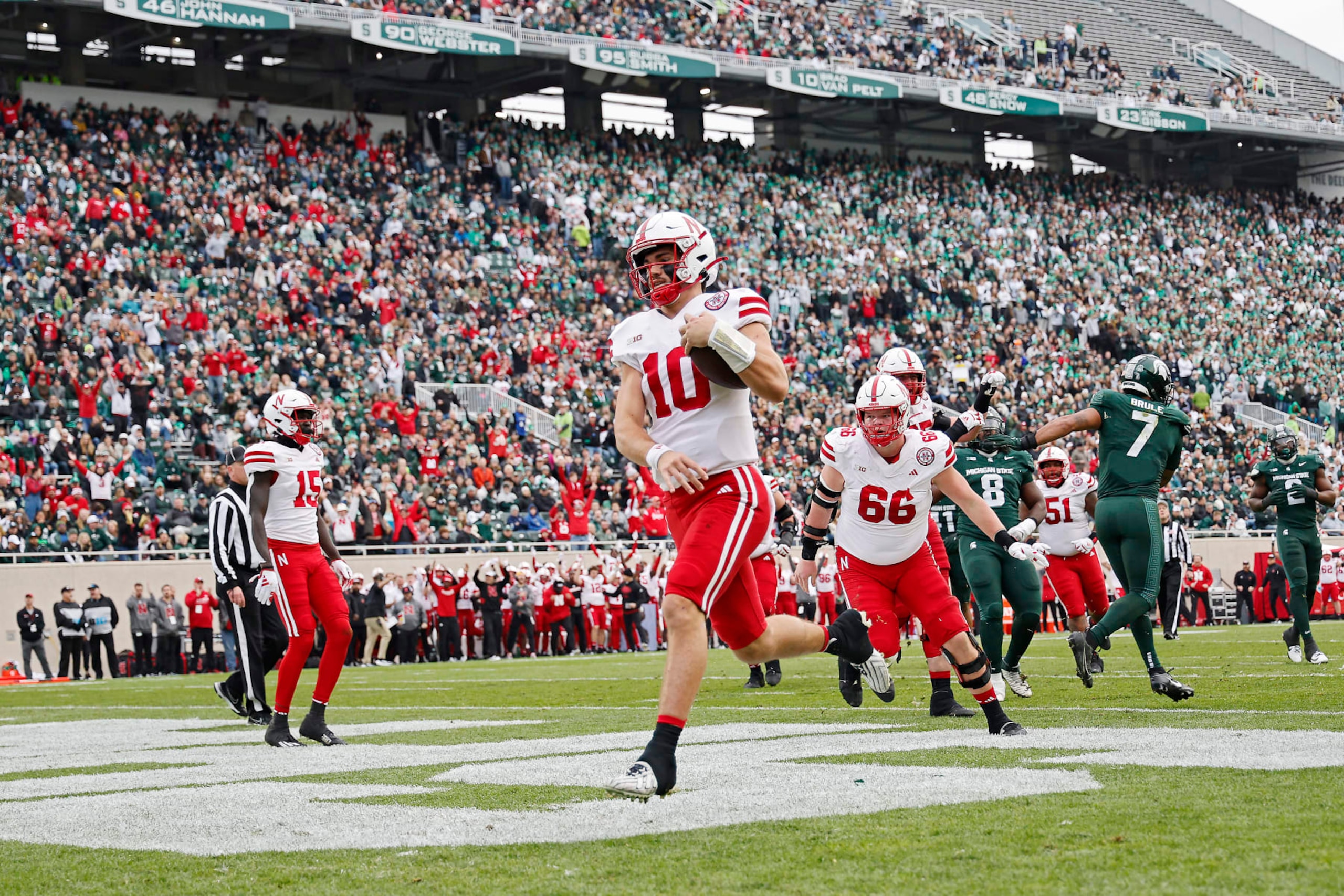 Nebraska QB Heinrich Haarberg