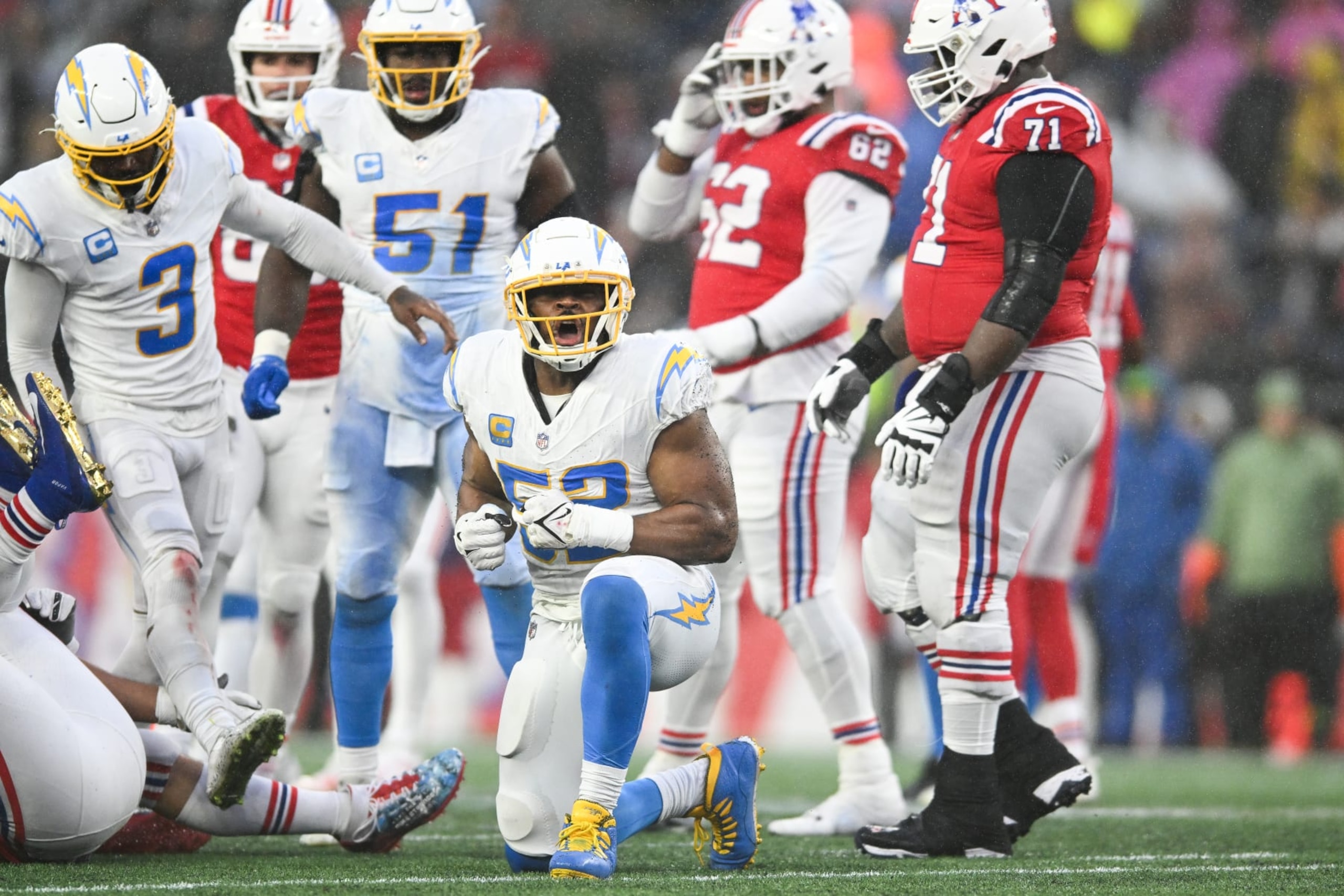 Chargers edge-rusher Khalil Mack 