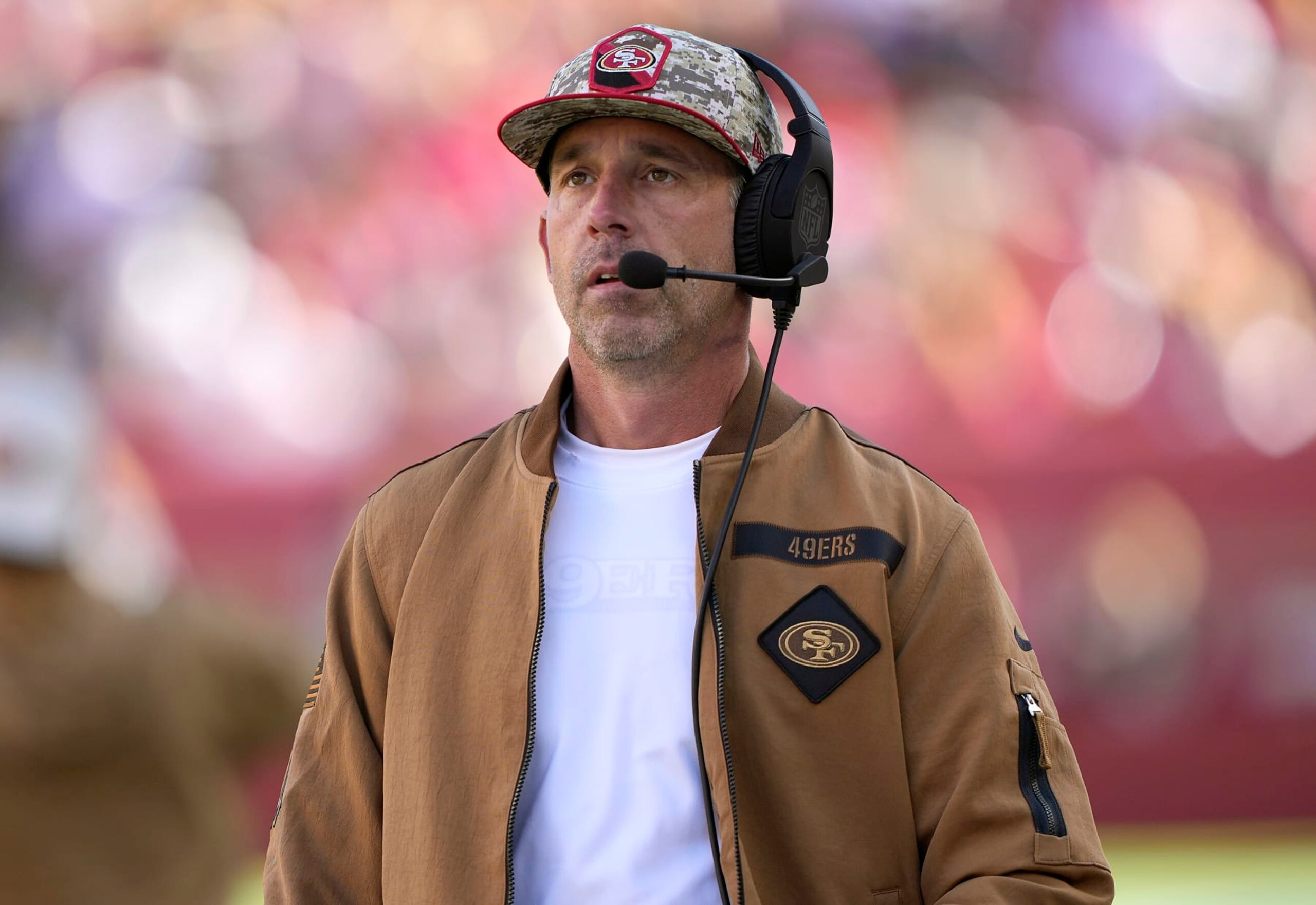 49ers head coach Kyle Shanahan