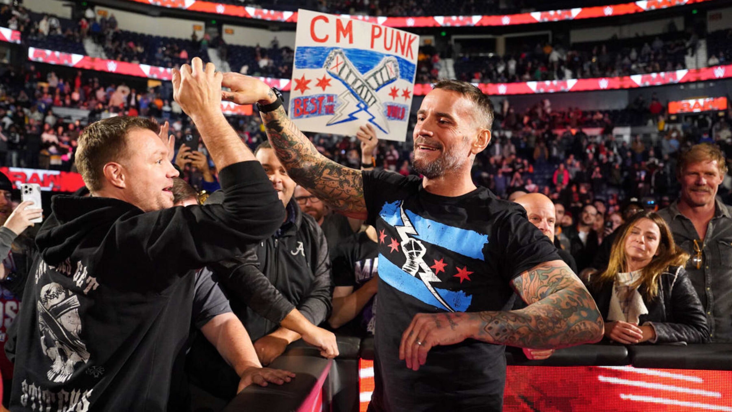 CM Punk received a hero's welcome from fans after returning to WWE, but another title win isn't necessary for him.