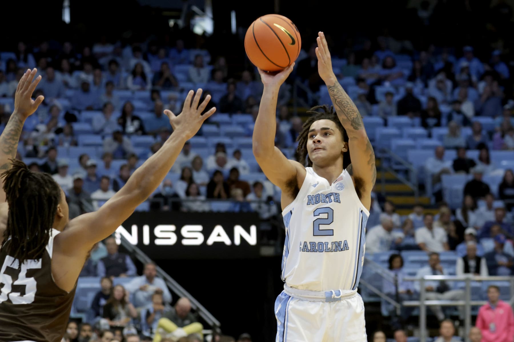 North Carolina's Elliot Cadeau