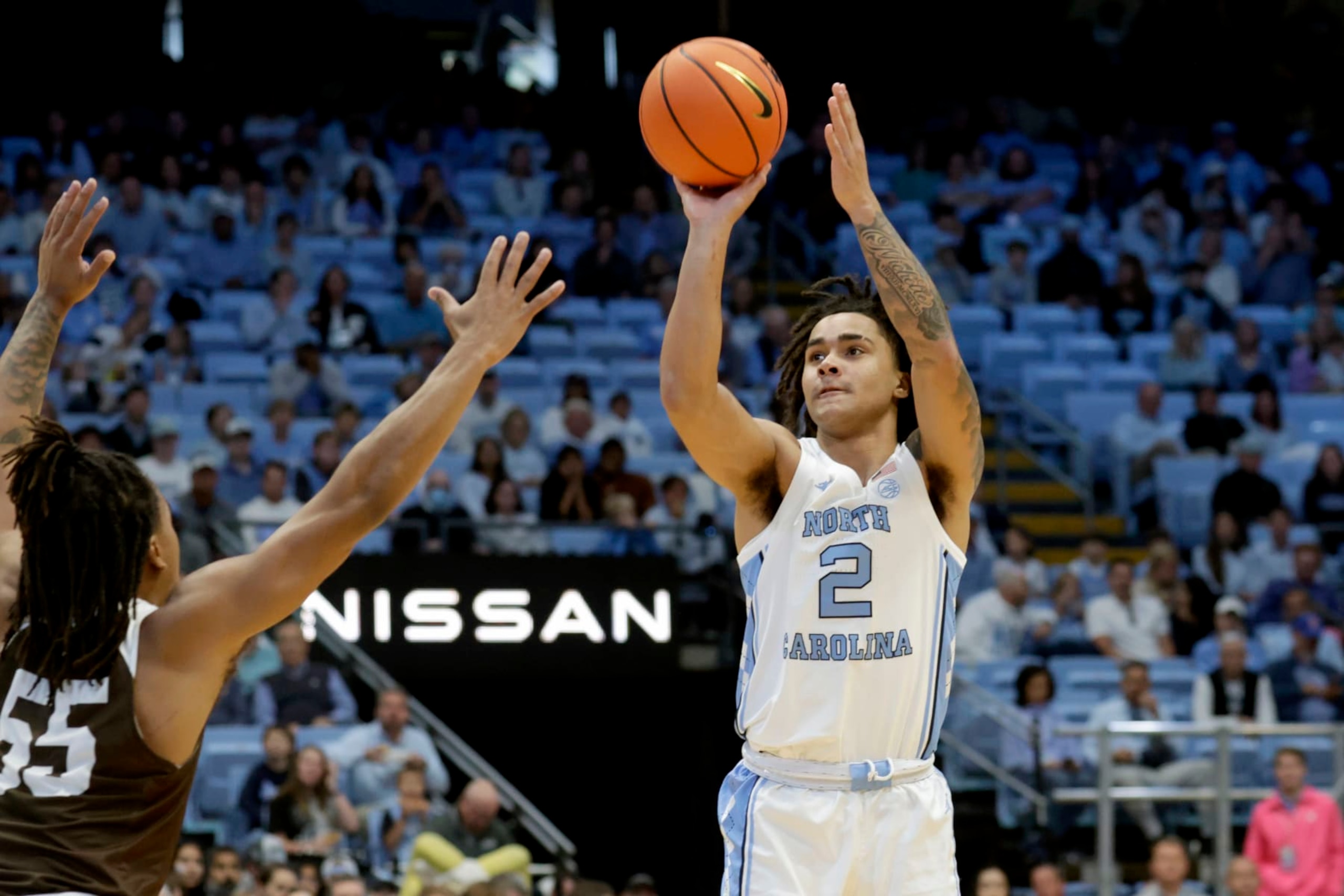 North Carolina's Elliot Cadeau