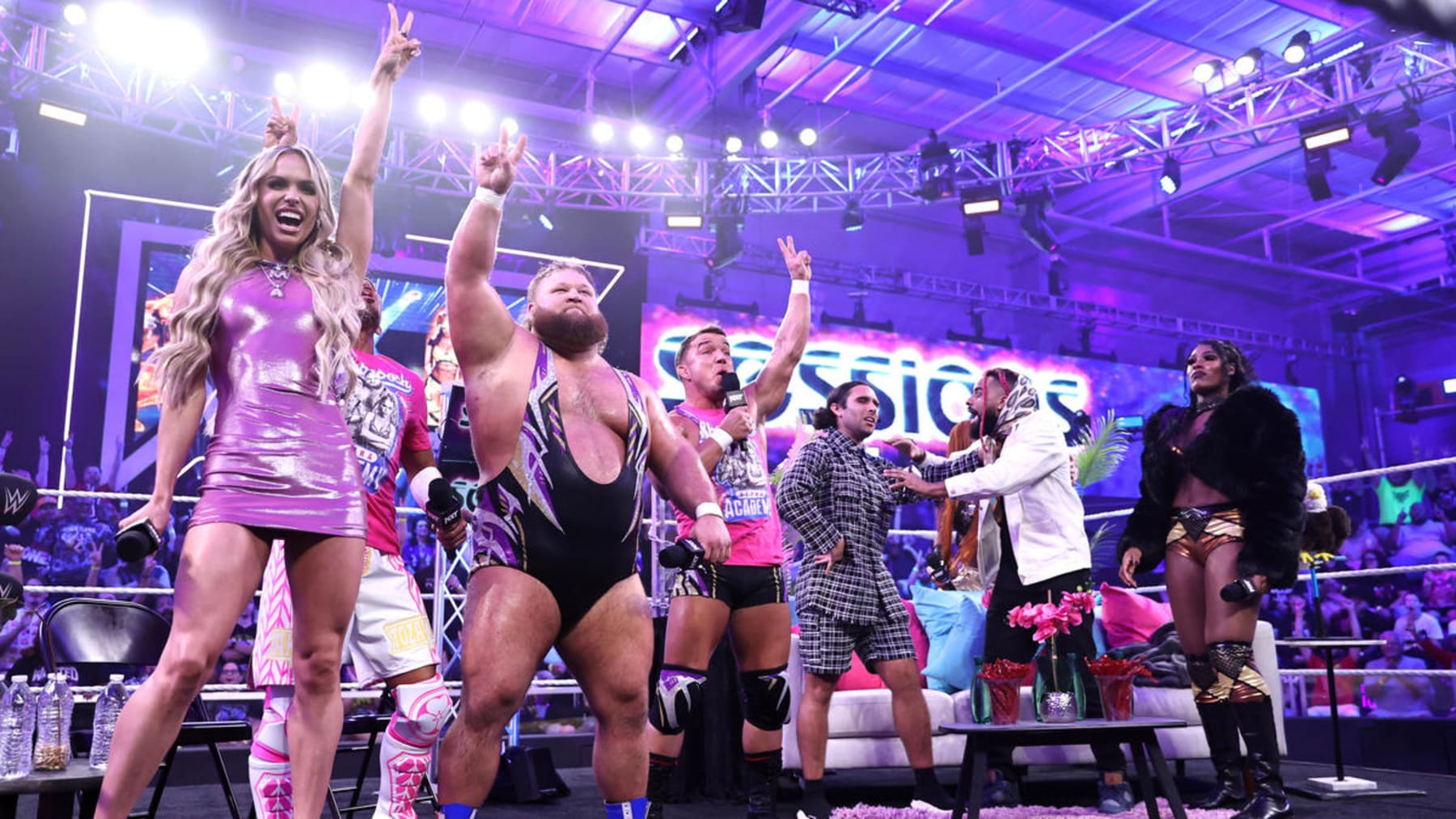 Alpha Academy returned to NXT action together to take on Meta-Four.