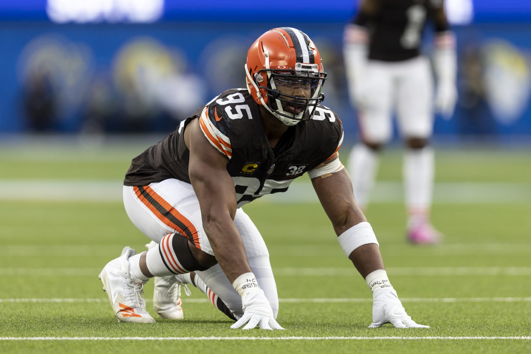 Browns edge-rusher Myles Garrett