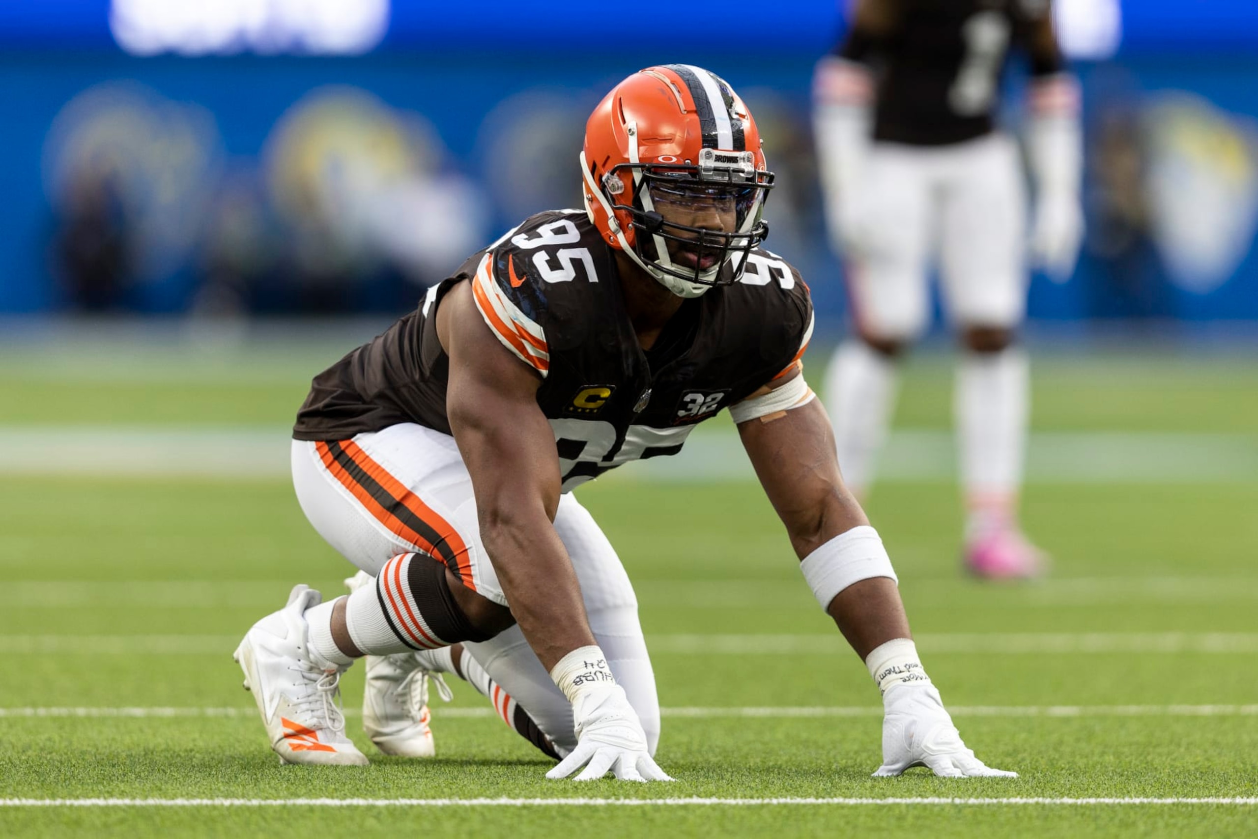 Browns edge-rusher Myles Garrett