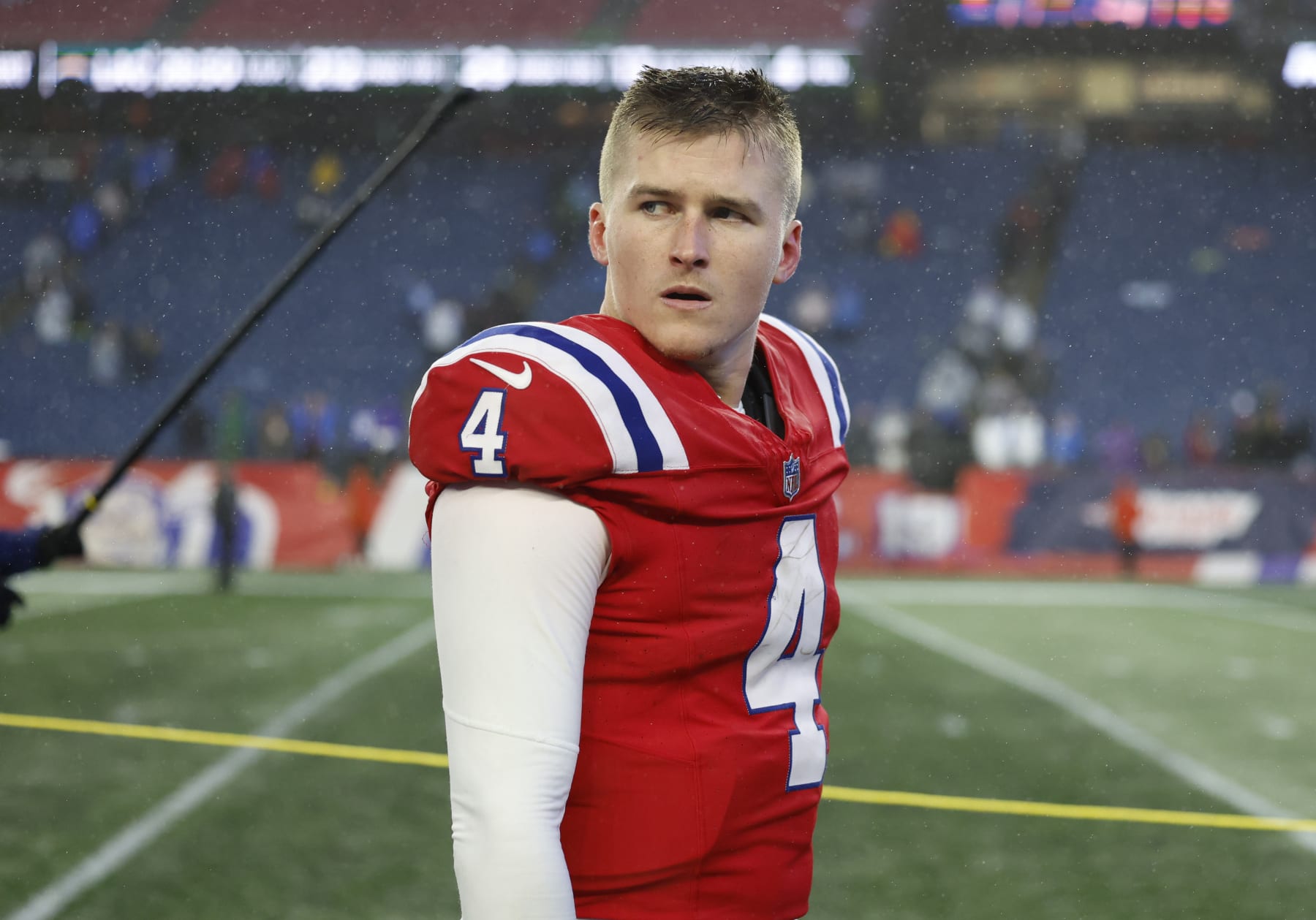 Patriots QB Bailey Zappe