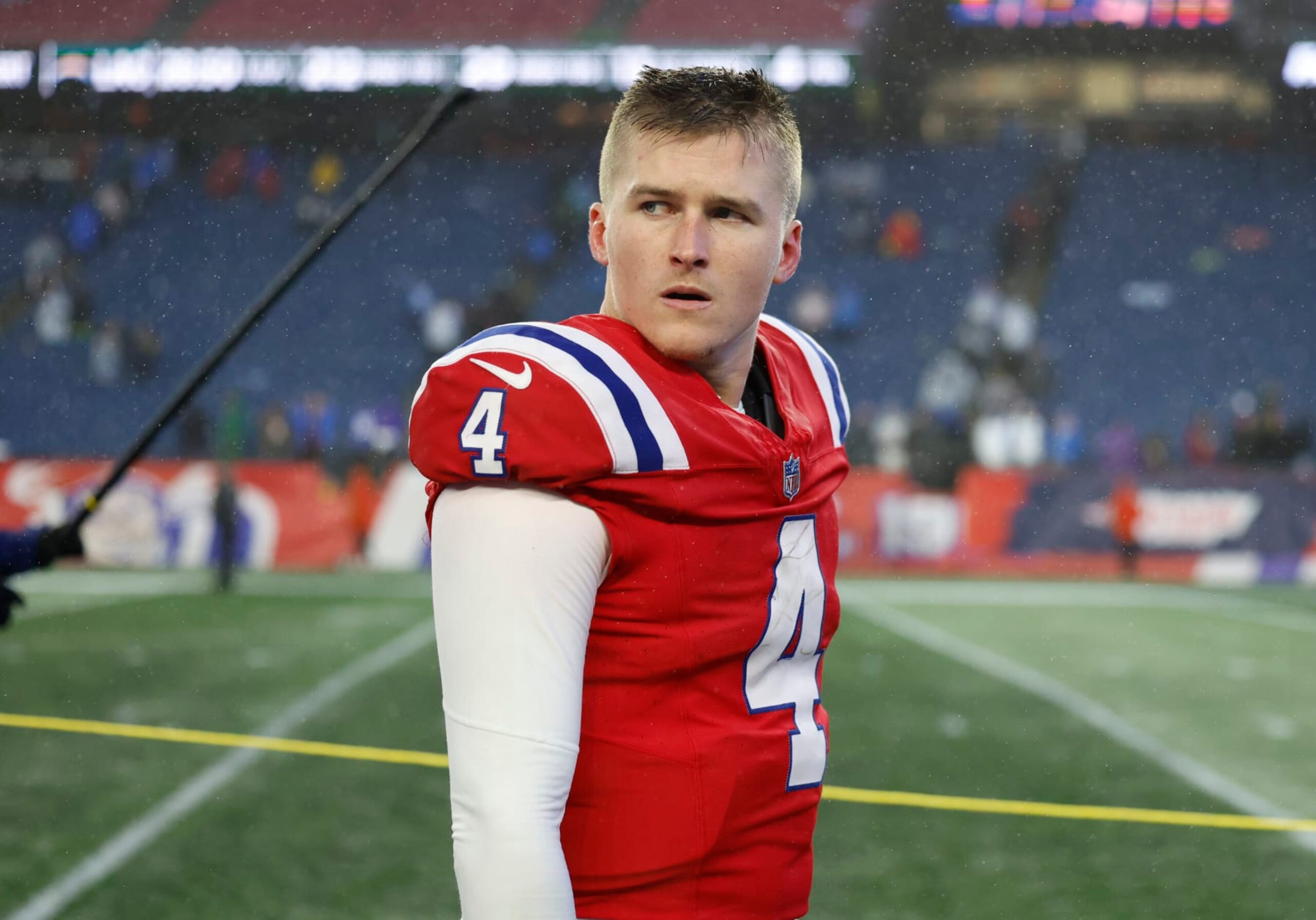 Patriots QB Bailey Zappe