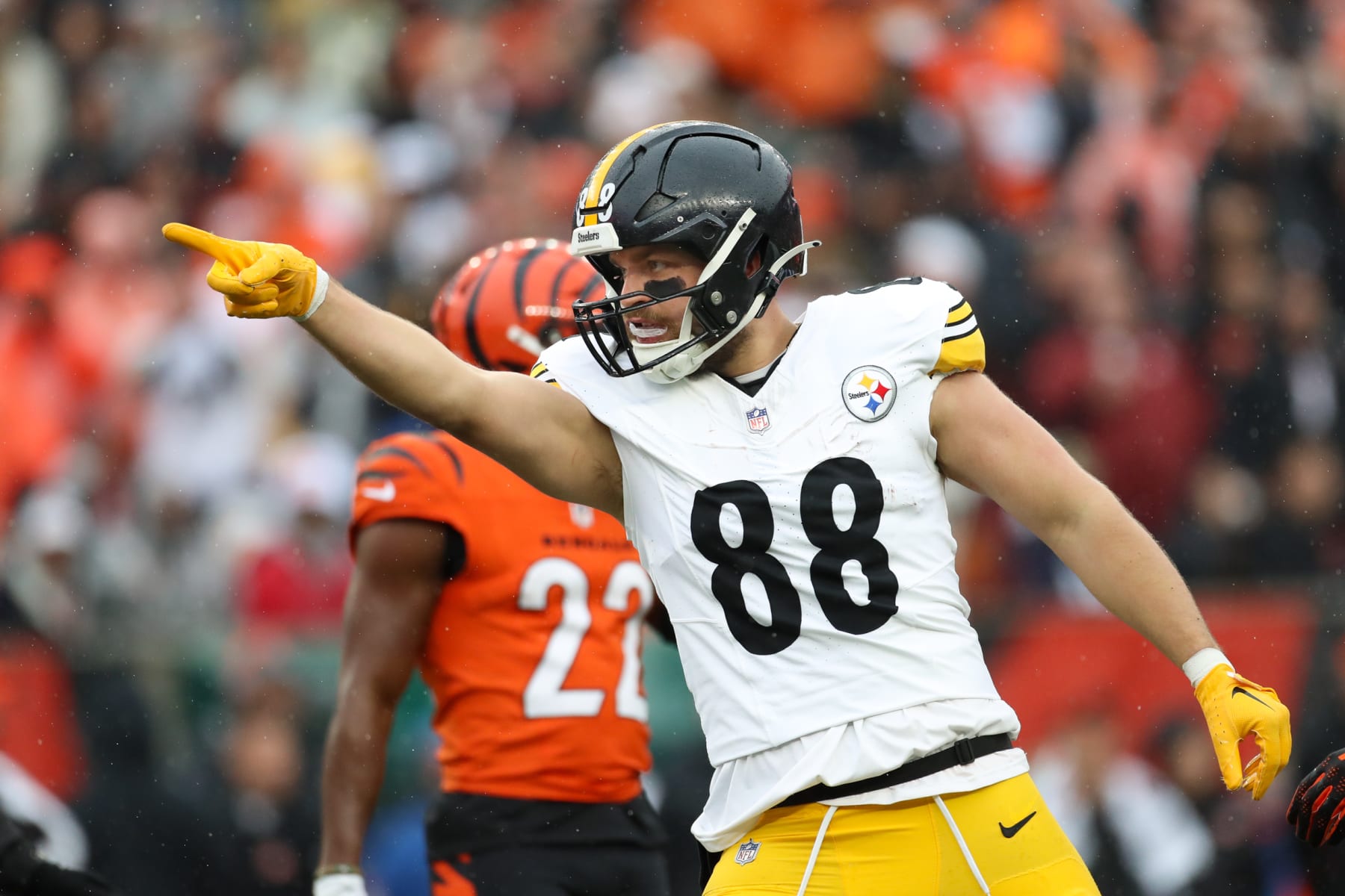 Steelers TE Pat Freiermuth