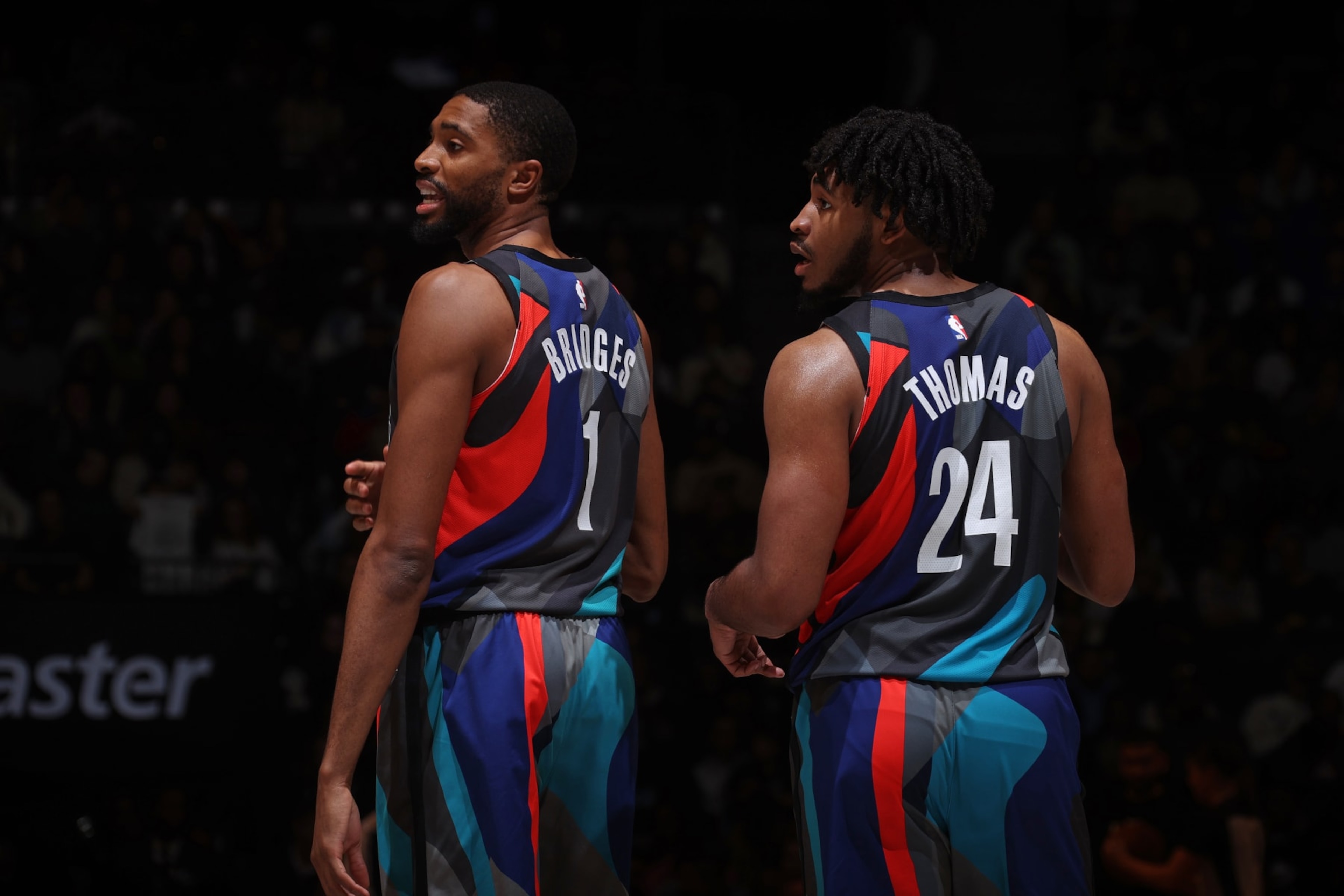 Mikal Bridges and Cam Thomas