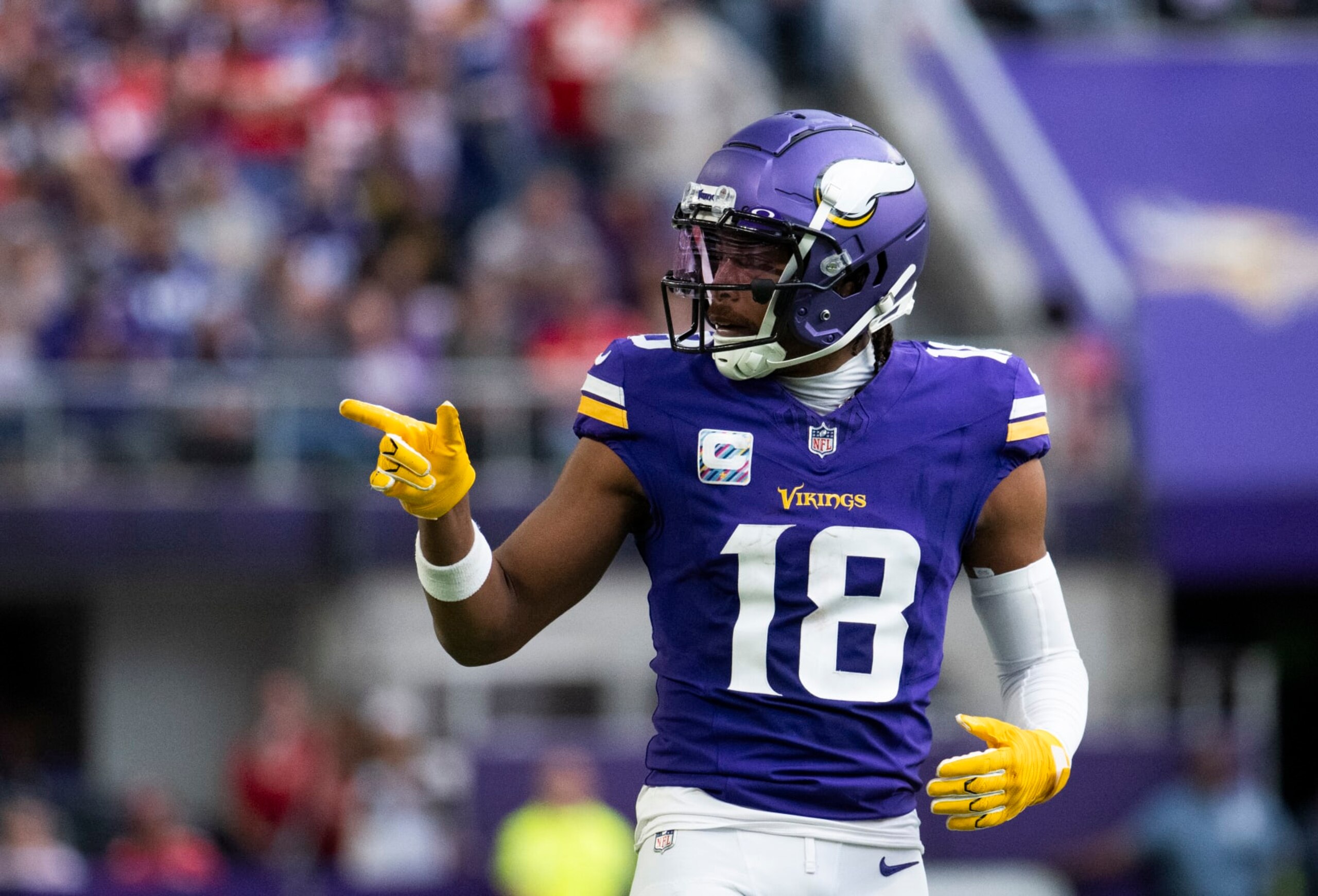 Vikings WR Justin Jefferson