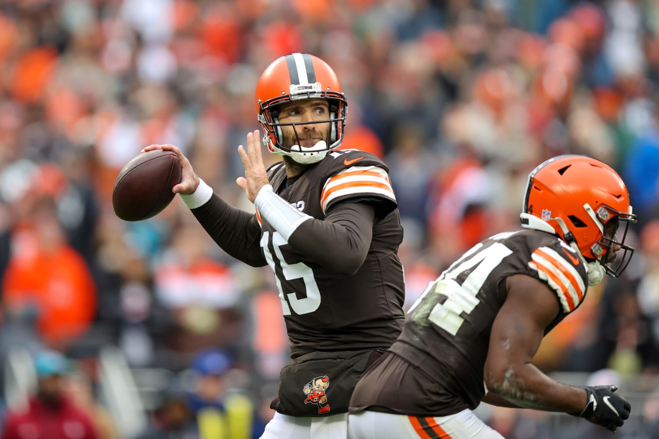 Browns QB Joe Flacco Browns QB Joe Flacco