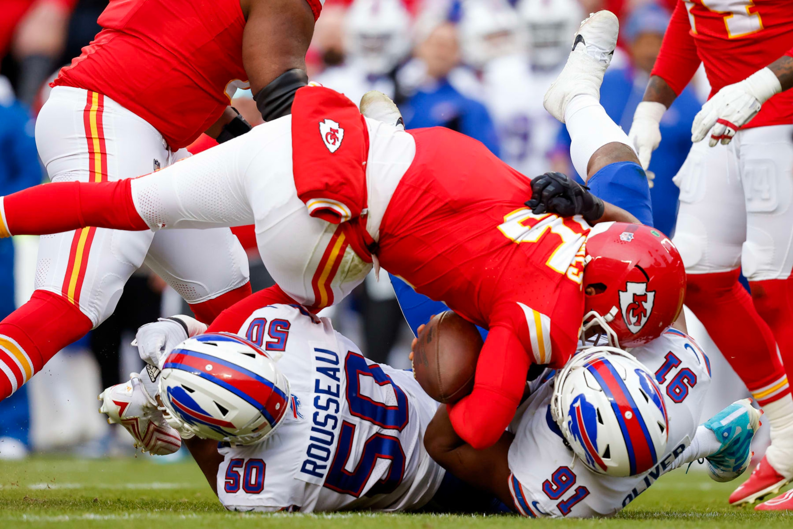 Bills DL sacks Chiefs QB Patrick Mahomes Bills DL sacks Chiefs QB Patrick Mahomes