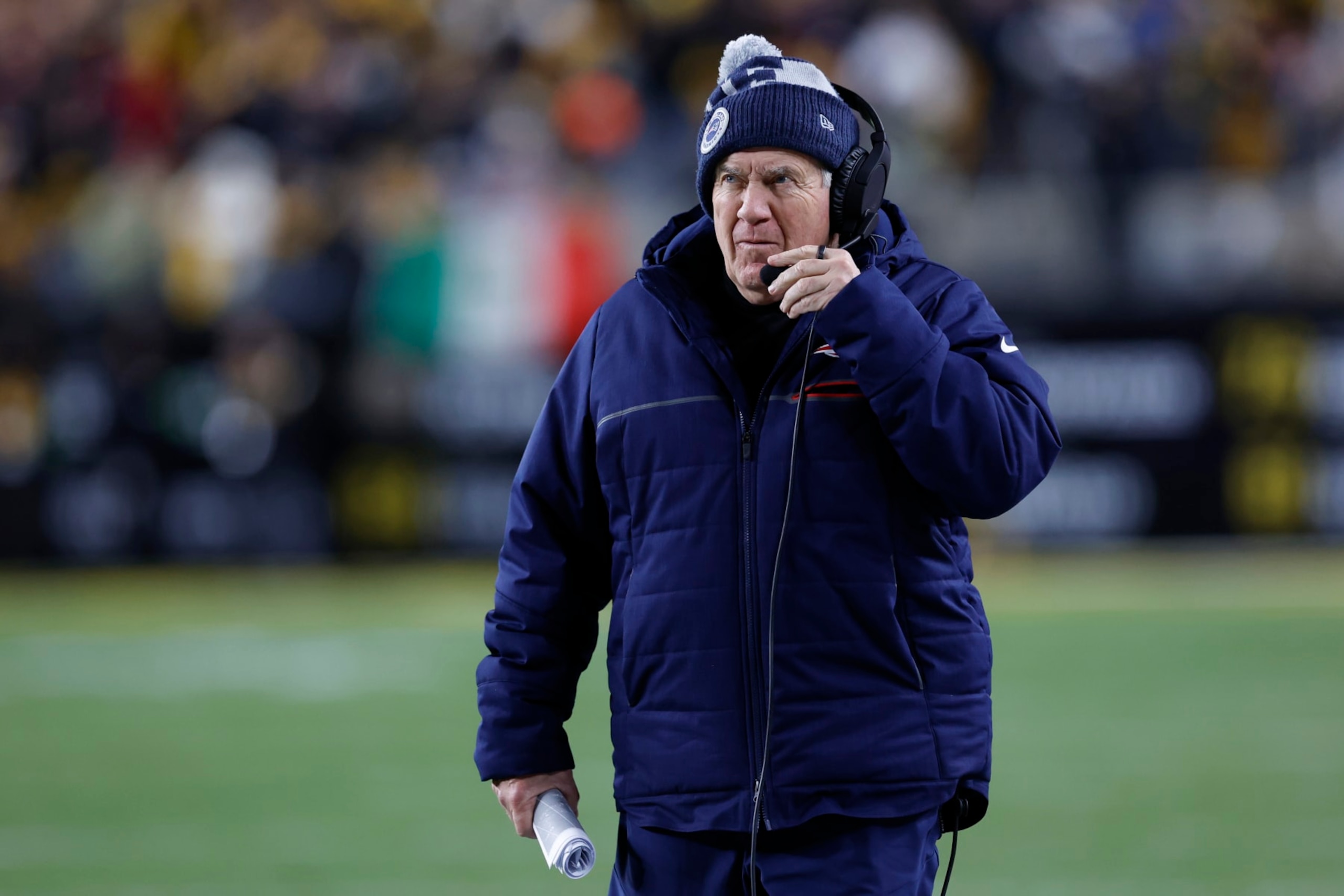 Patriots head coach Bill Belichick