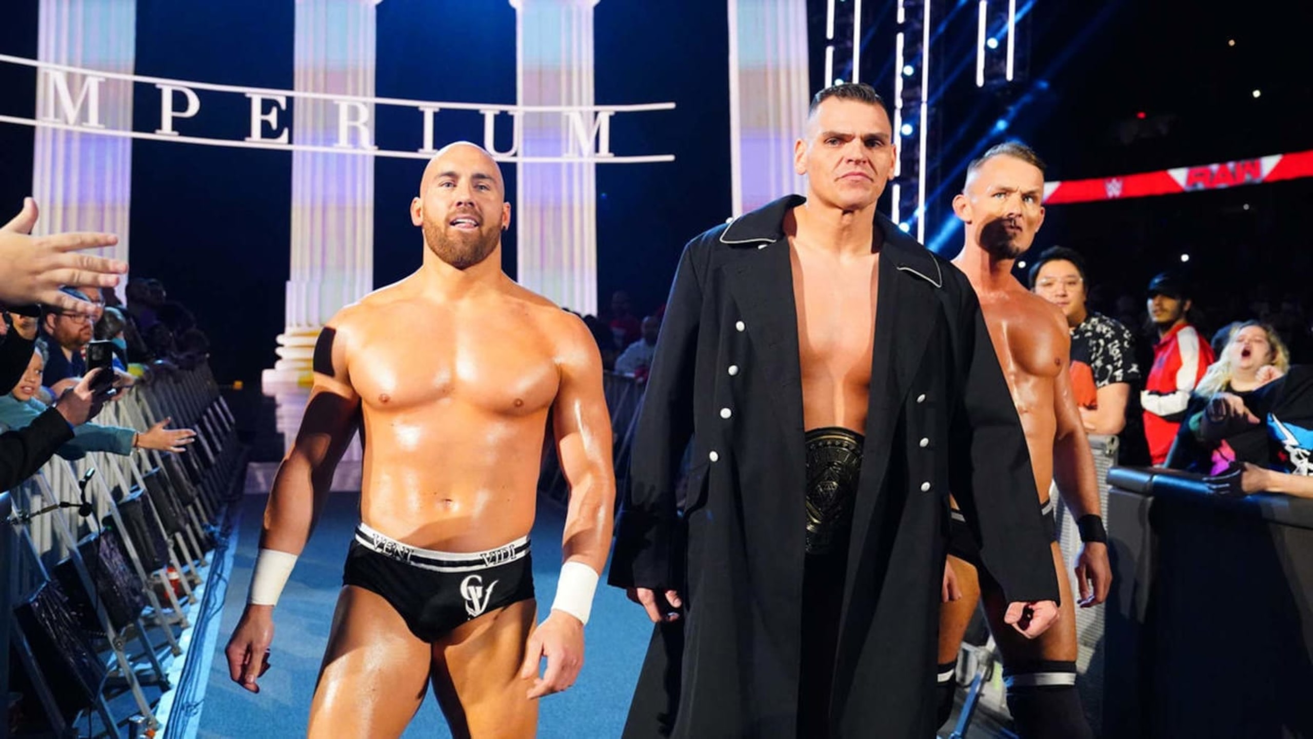 Imperium could not pick up the win over DIY and The Miz.