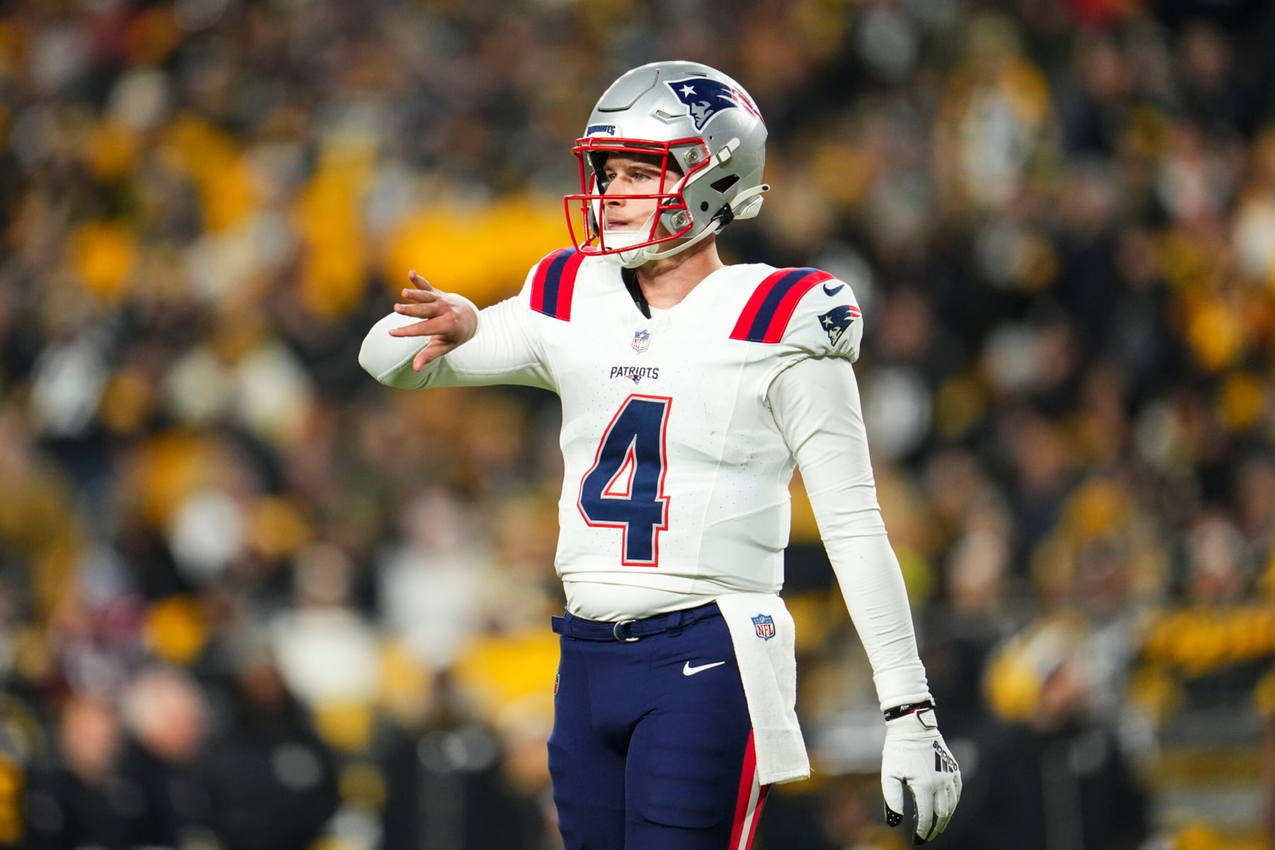 Patriots QB Bailey Zappe
