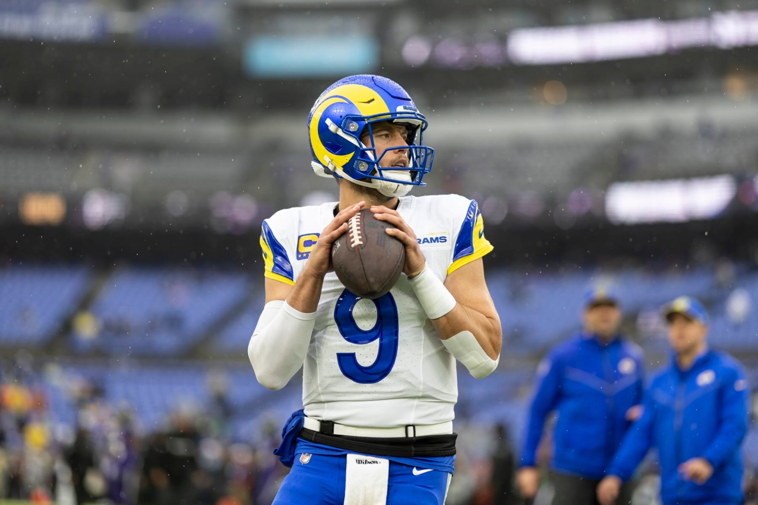 Rams QB Matthew Stafford Rams QB Matthew Stafford