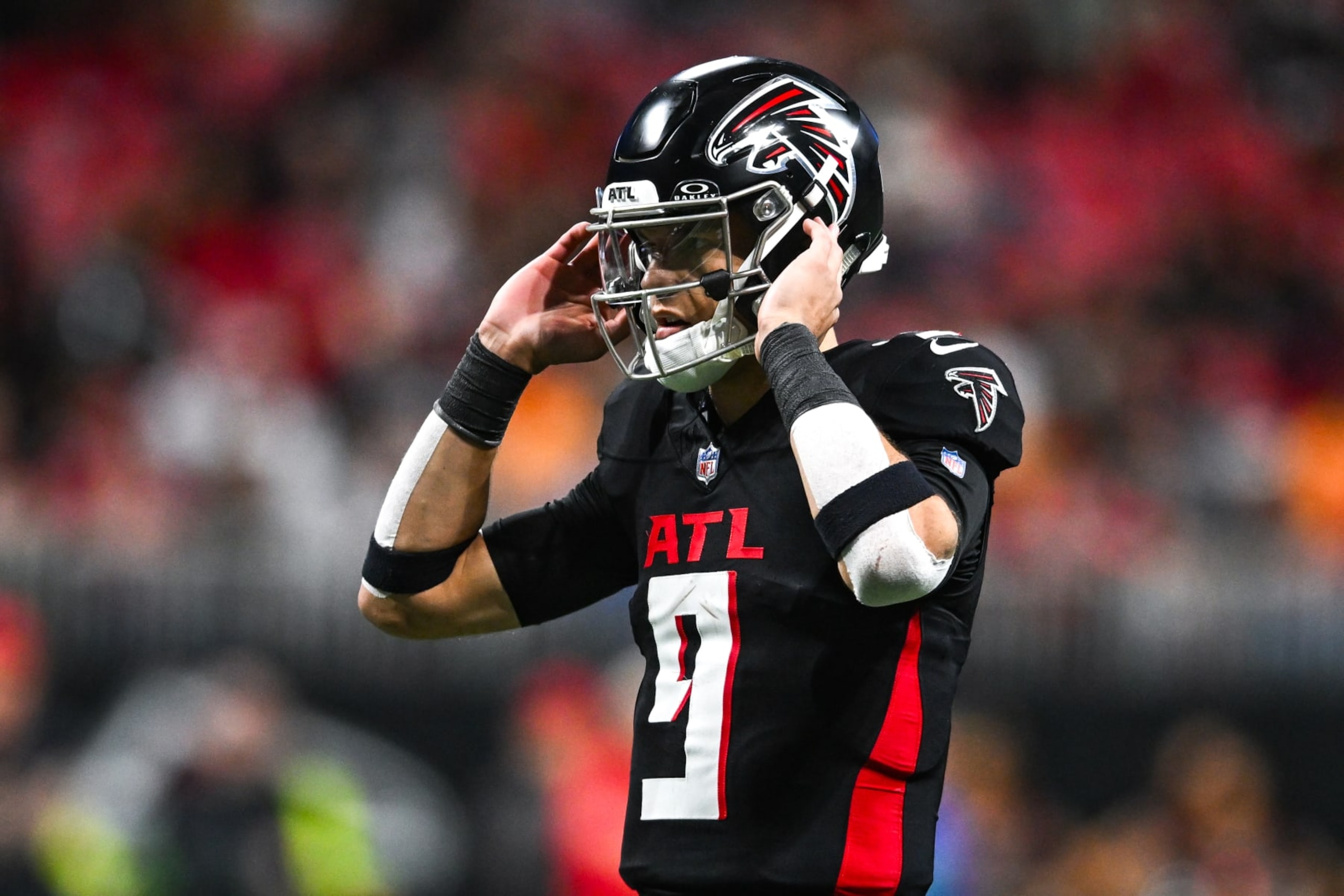 Falcons QB Desmond Ridder Falcons QB Desmond Ridder