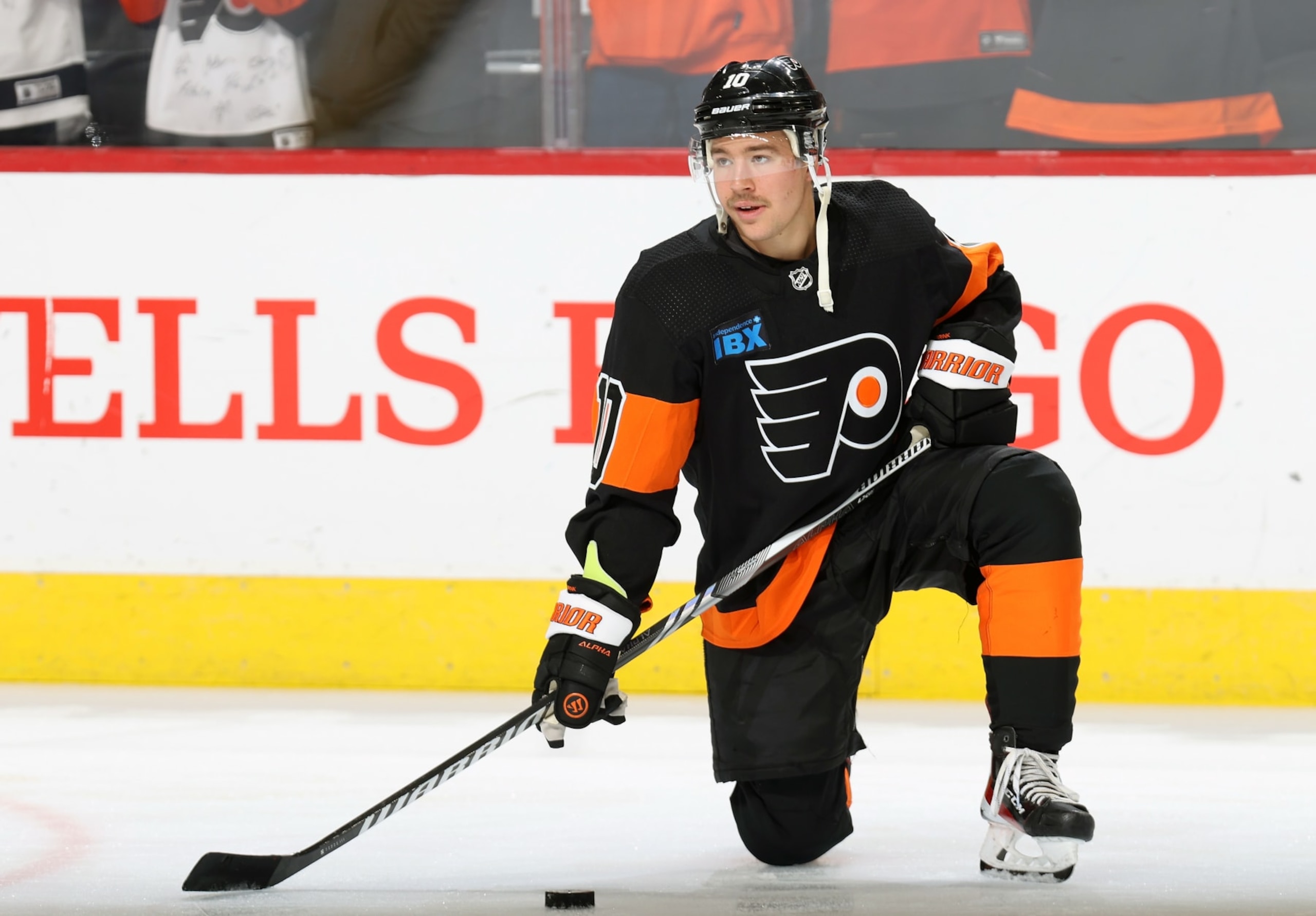 Philadelphia Flyers rookie forward Bobby Brink.