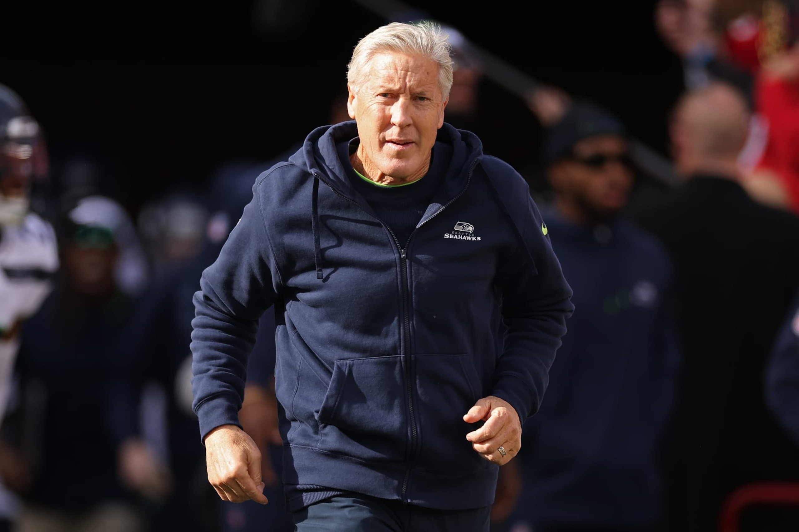 Seattle Seahawks head coach Pete Carroll
